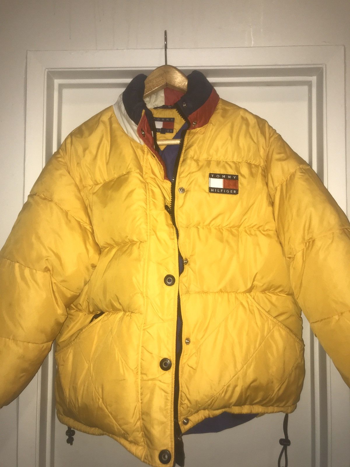 Vintage tommy hot sale hilfiger puffer