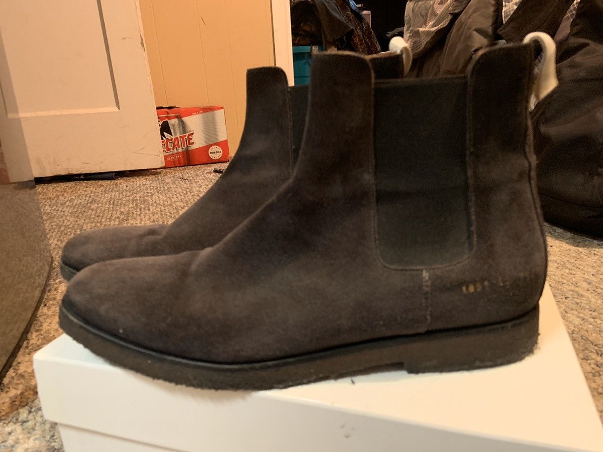Common Projects Chelsea Boot Black Size US 12 / EU 45 - 1 Thumbnail
