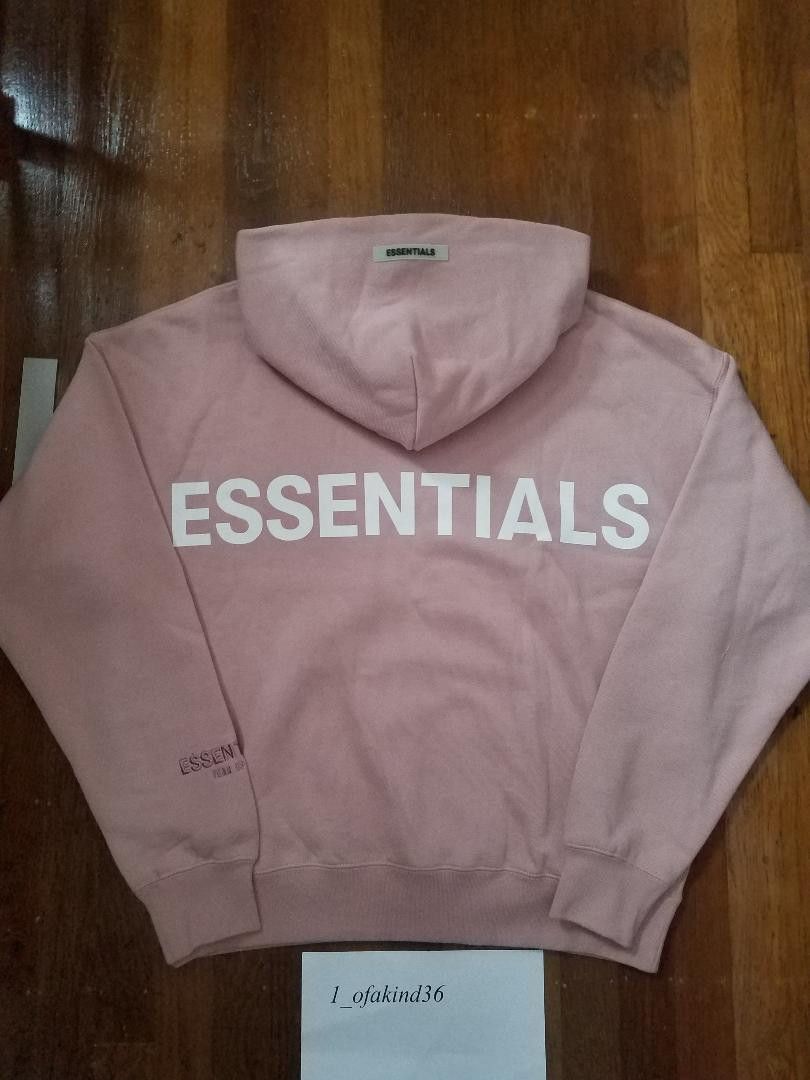 FOG × Fear of God Fear Of God Essentials Blush Pink pullover