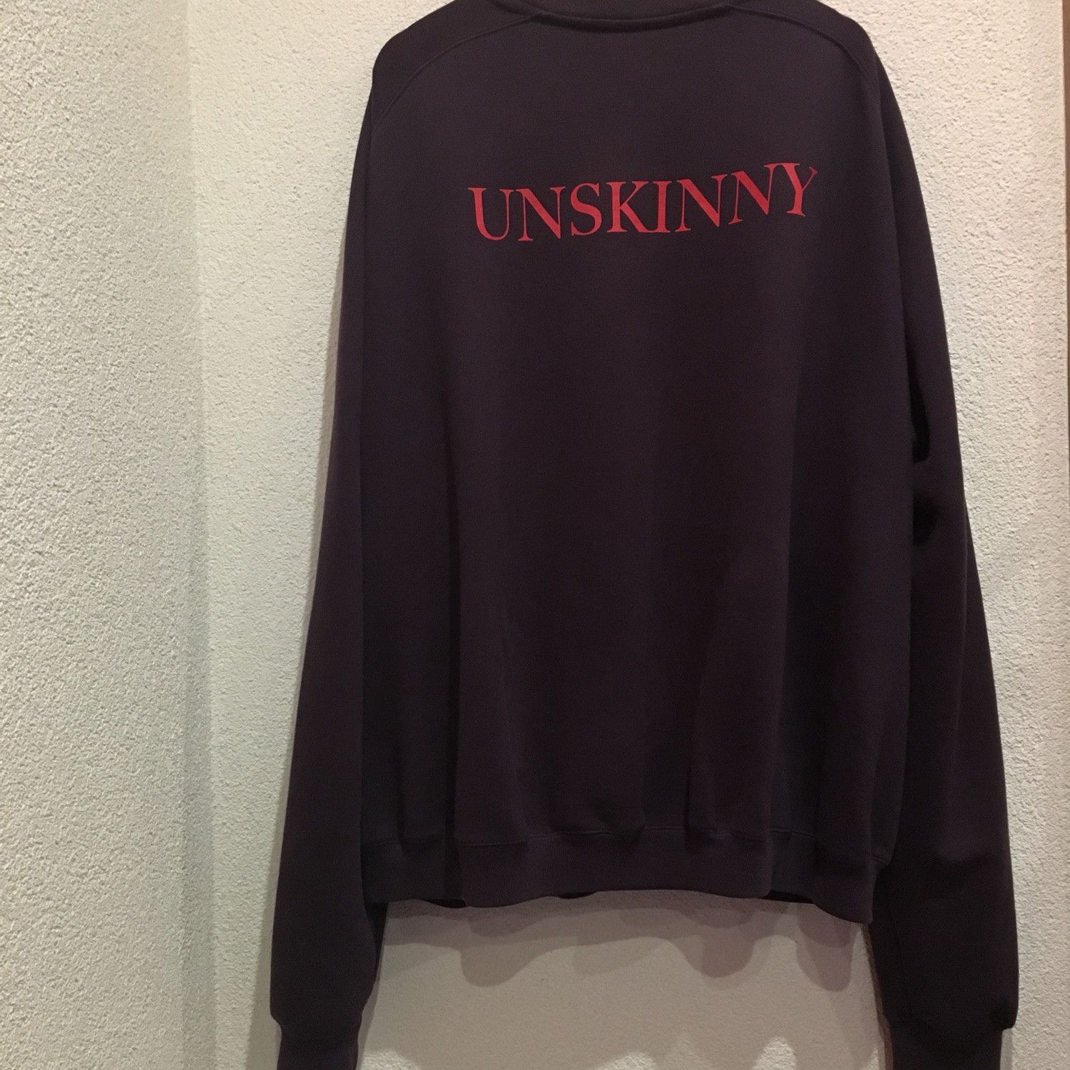 Image of Vetements Unskinny Crewneck Sweatshirt in Violet Purple, Men's (Size XS)