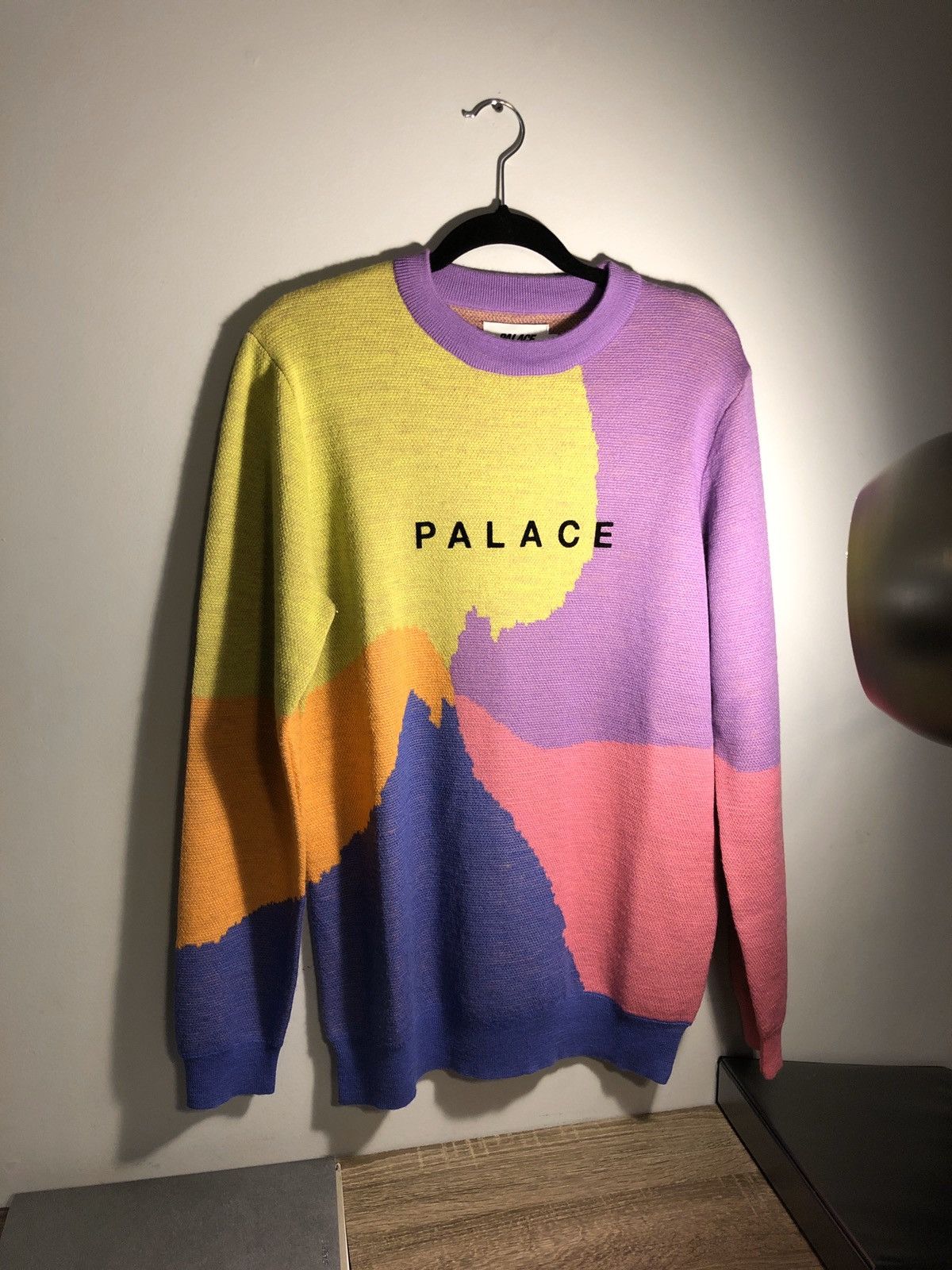 Palace whirl outlet knit sweater