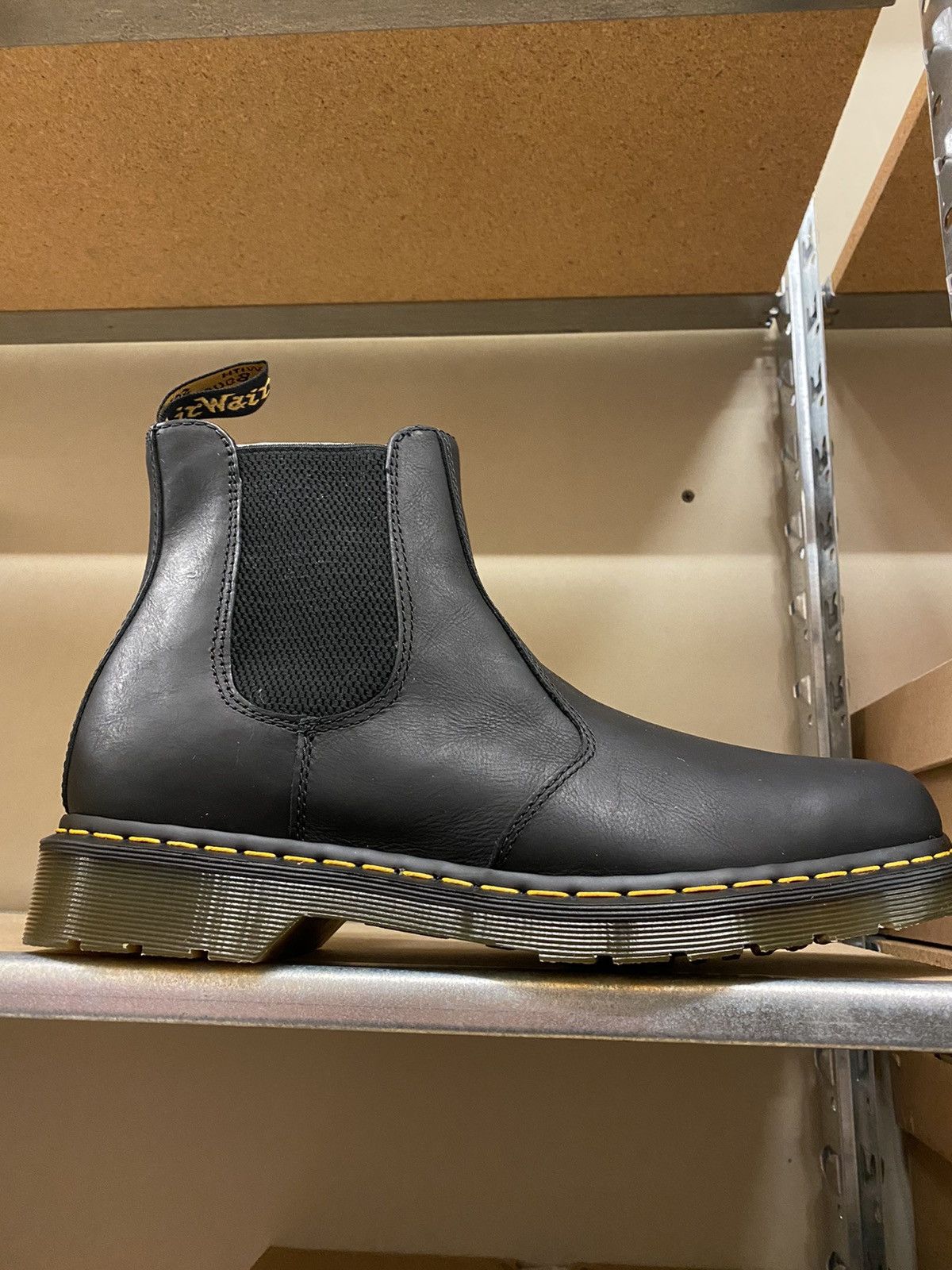 Dr. Martens STEVE MADDEN BLACK CHELSEA BOOTS Grailed