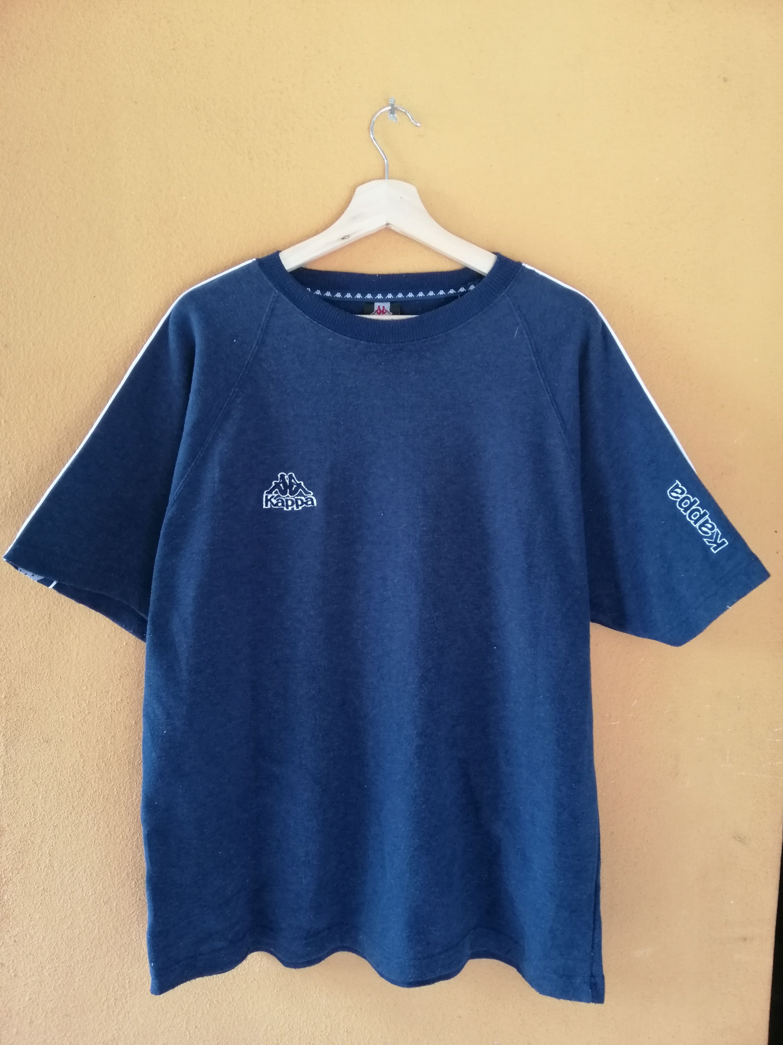 Kappa Vintage 90s KAPPA Big Logo Embroidery Tshirt B22 Size US L / EU 52-54 / 3 - 2 Thumbnail