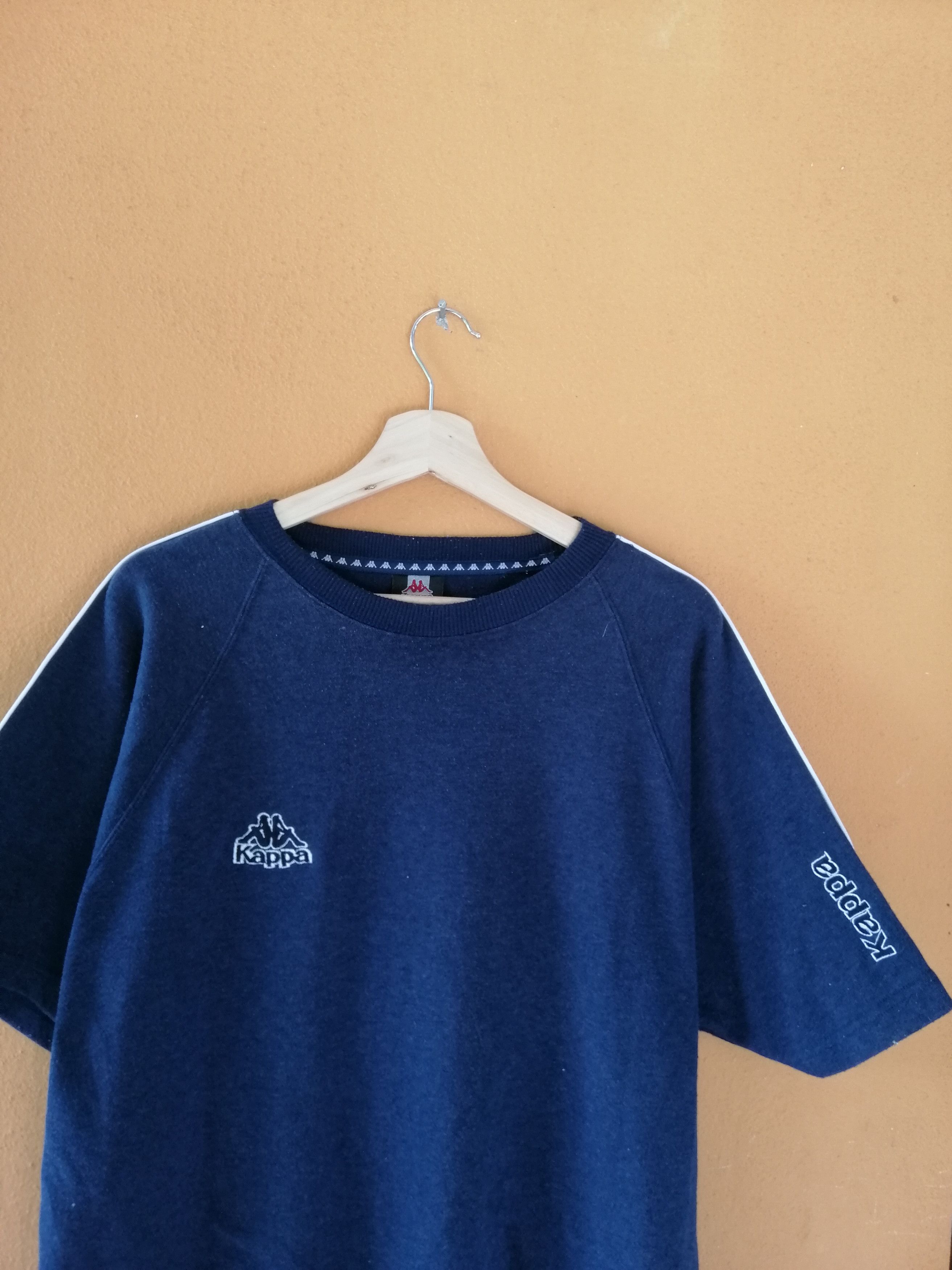 Kappa Vintage 90s KAPPA Big Logo Embroidery Tshirt B22 Size US L / EU 52-54 / 3 - 5 Thumbnail