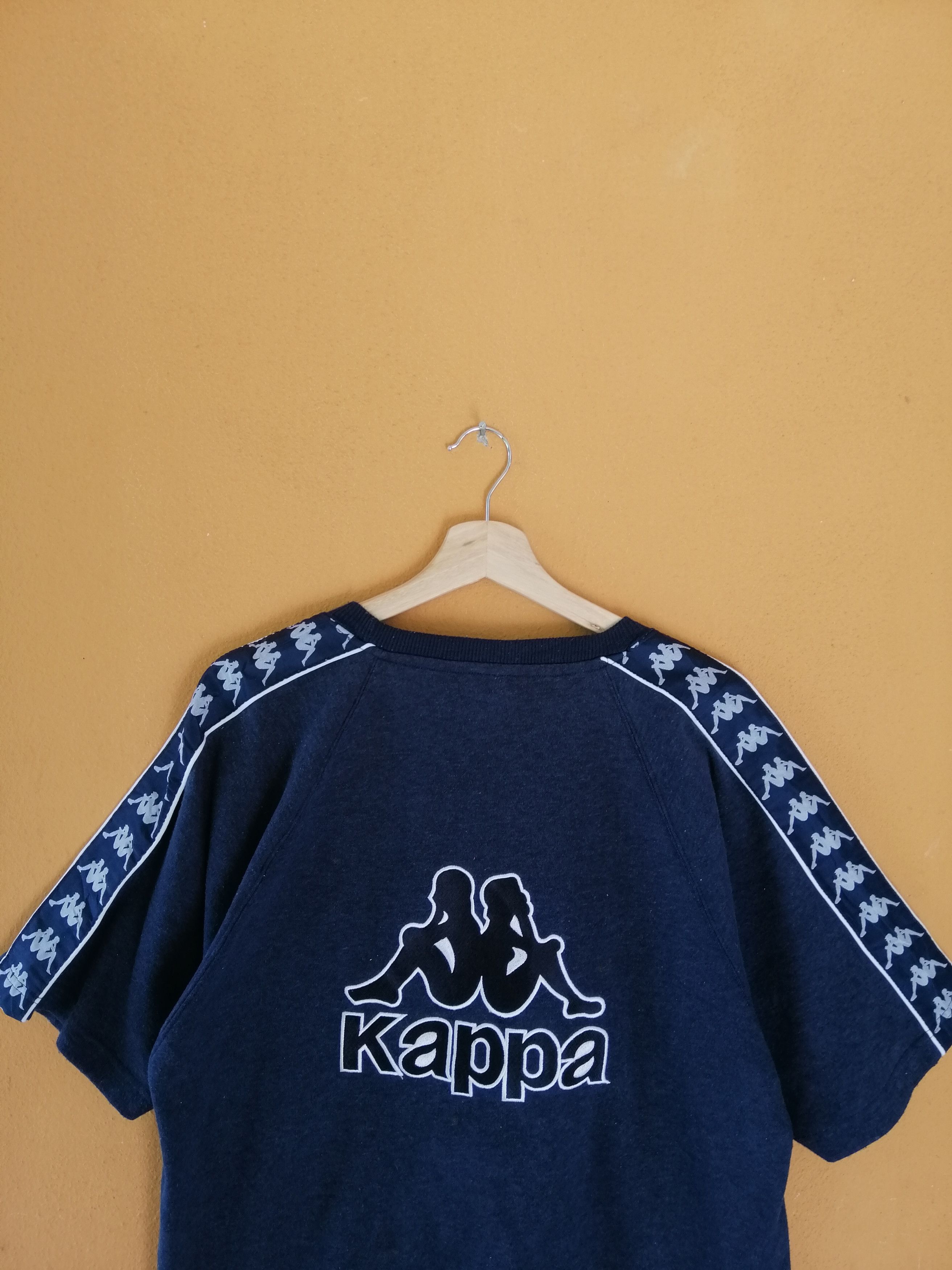 Kappa Vintage 90s KAPPA Big Logo Embroidery Tshirt B22 Size US L / EU 52-54 / 3 - 6 Thumbnail