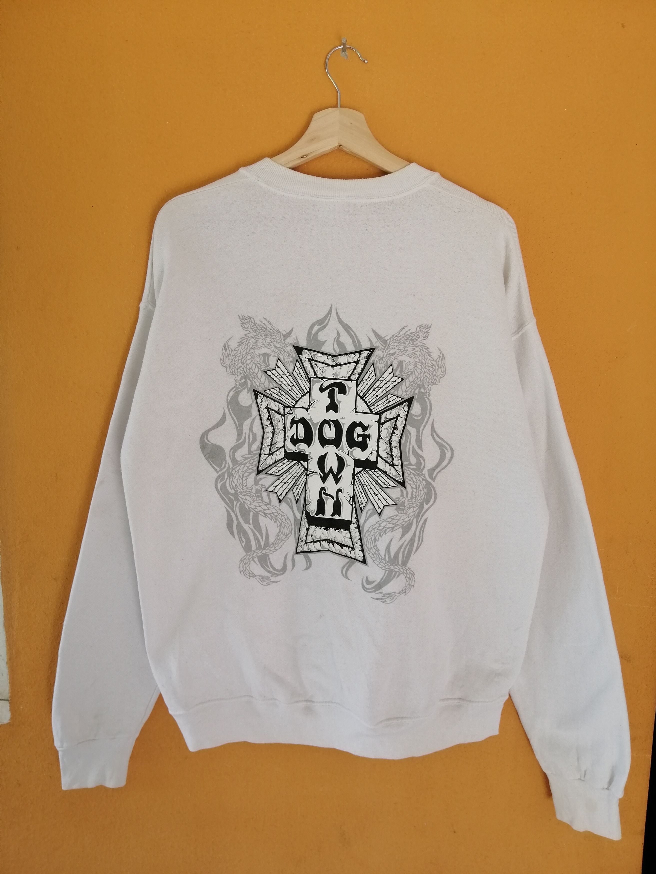 Dogtown Vintage Dogtown Big Logo Sweatshirt B22 Size US L / EU 52-54 / 3 - 1 Thumbnail