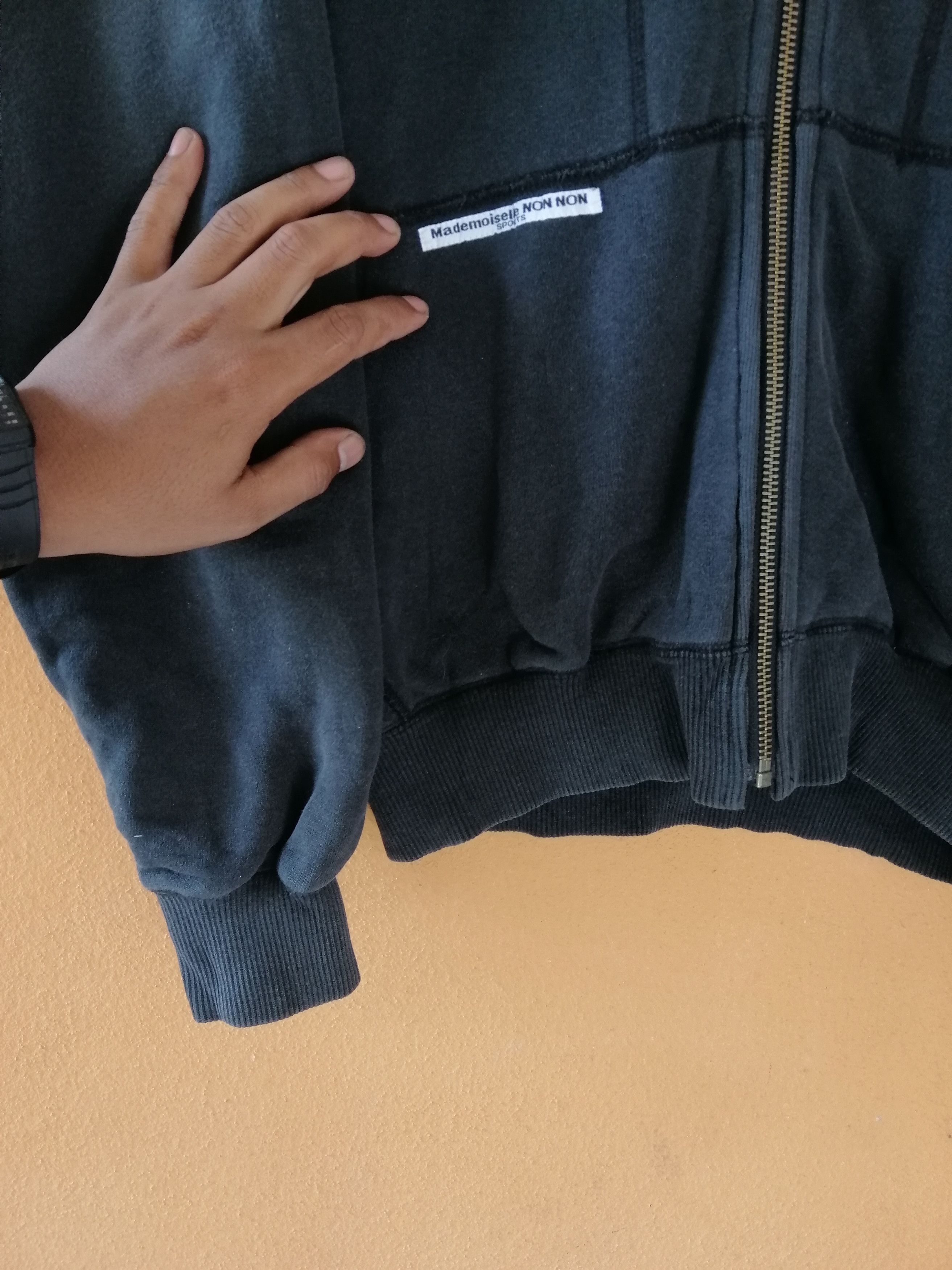 Mademoiselle Non Non Mademoiselle Non Non Sport Hoodie Big Logo Sweatshirt B22 Size US M / EU 48-50 / 2 - 7 Thumbnail