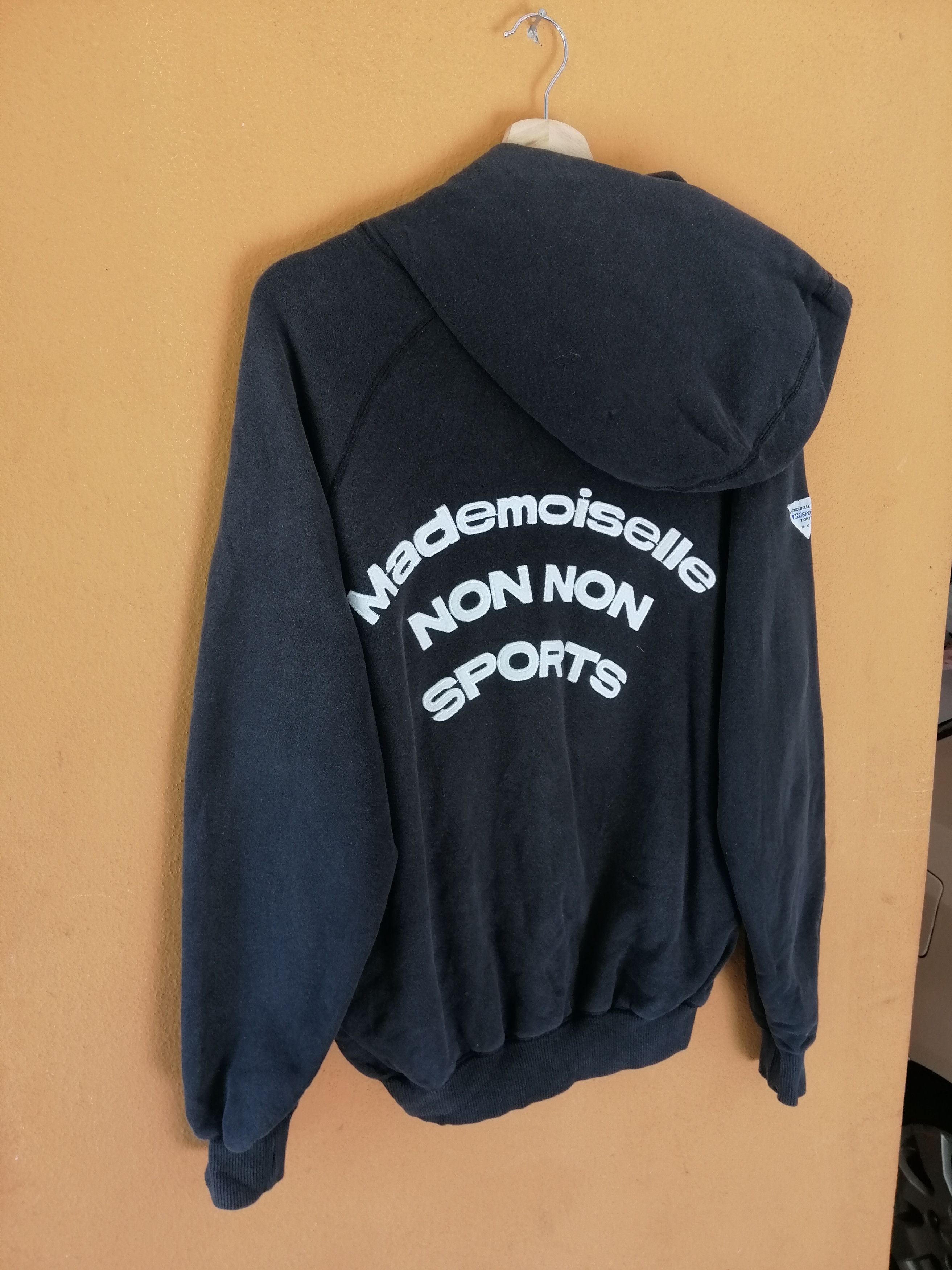 Mademoiselle Non Non Mademoiselle Non Non Sport Hoodie Big Logo Sweatshirt B22 Size US M / EU 48-50 / 2 - 4 Thumbnail