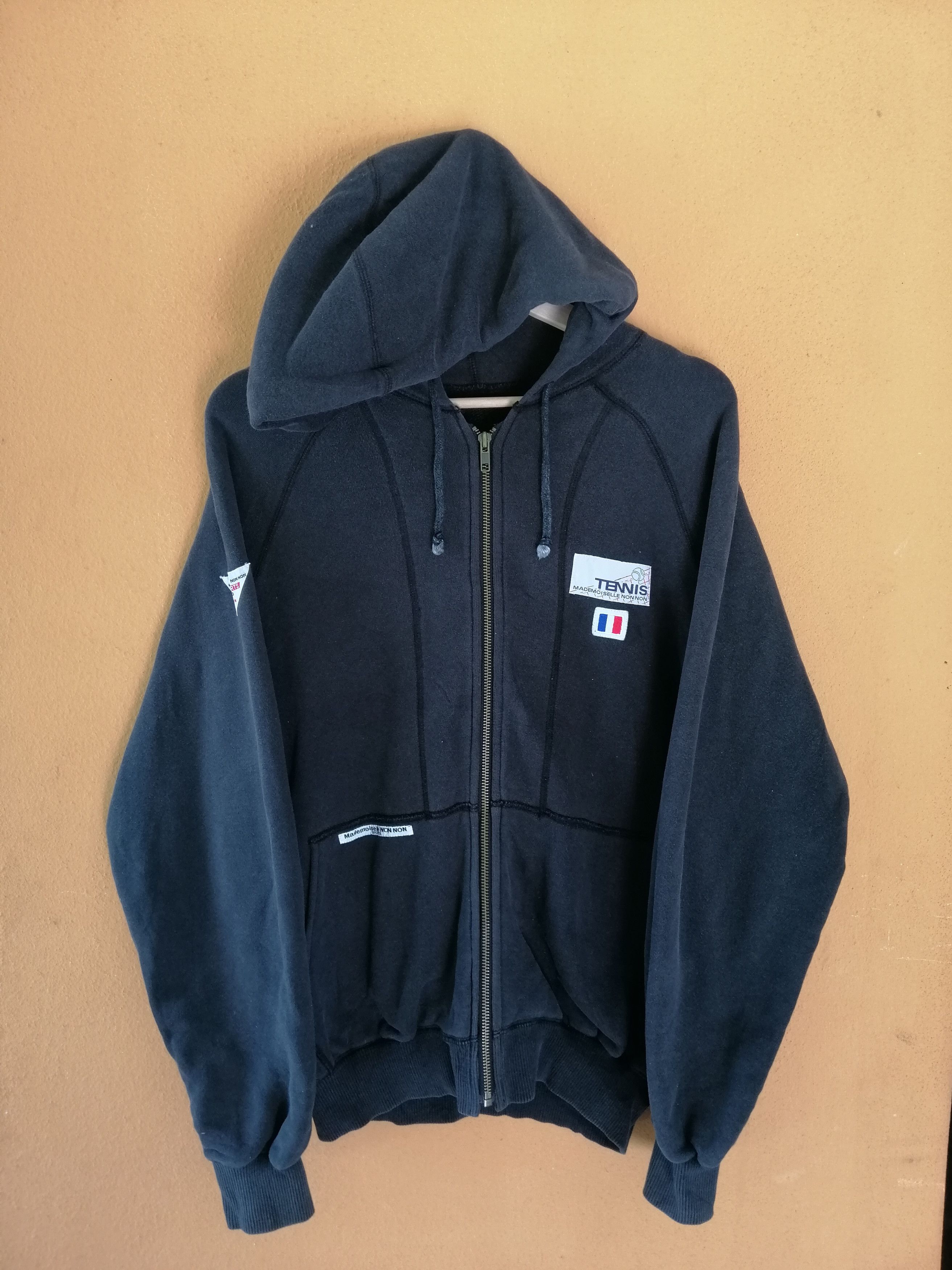 Mademoiselle Non Non Mademoiselle Non Non Sport Hoodie Big Logo Sweatshirt B22 Size US M / EU 48-50 / 2 - 1 Thumbnail