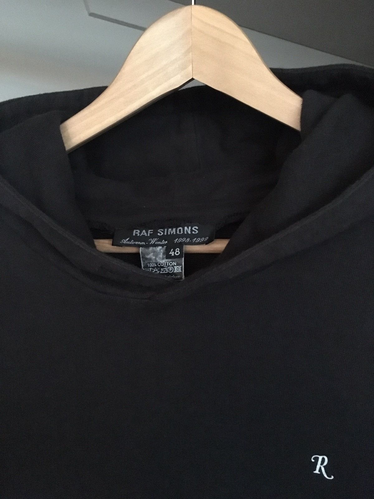 Raf Simons Black 'Grande Fête De Nuit' Hoodie Raf Simons