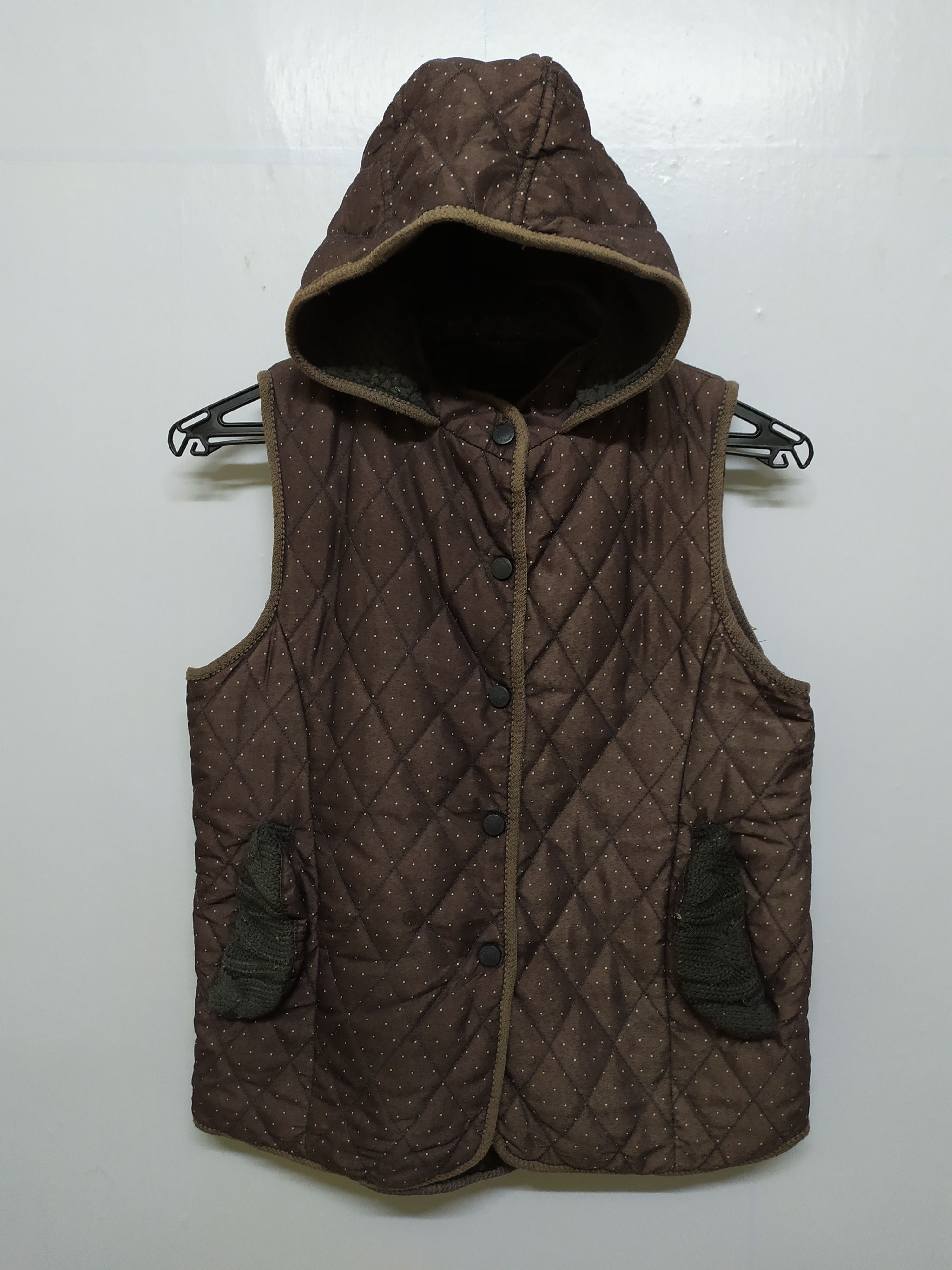 Japanese Brand Peaceful vintage Sleeveless Hooded jackets Size US M / EU 48-50 / 2 - 1 Thumbnail