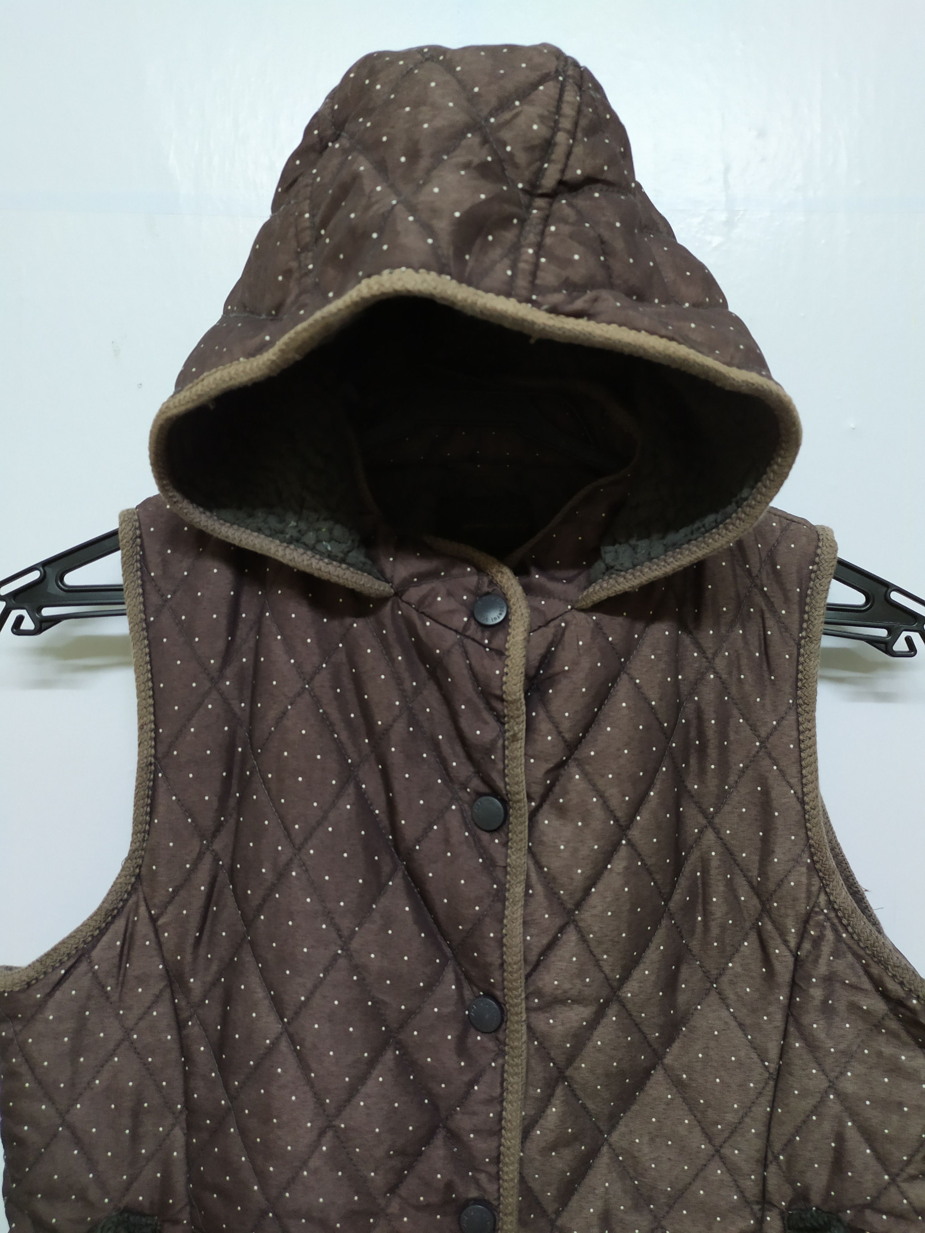 Japanese Brand Peaceful vintage Sleeveless Hooded jackets Size US M / EU 48-50 / 2 - 2 Thumbnail