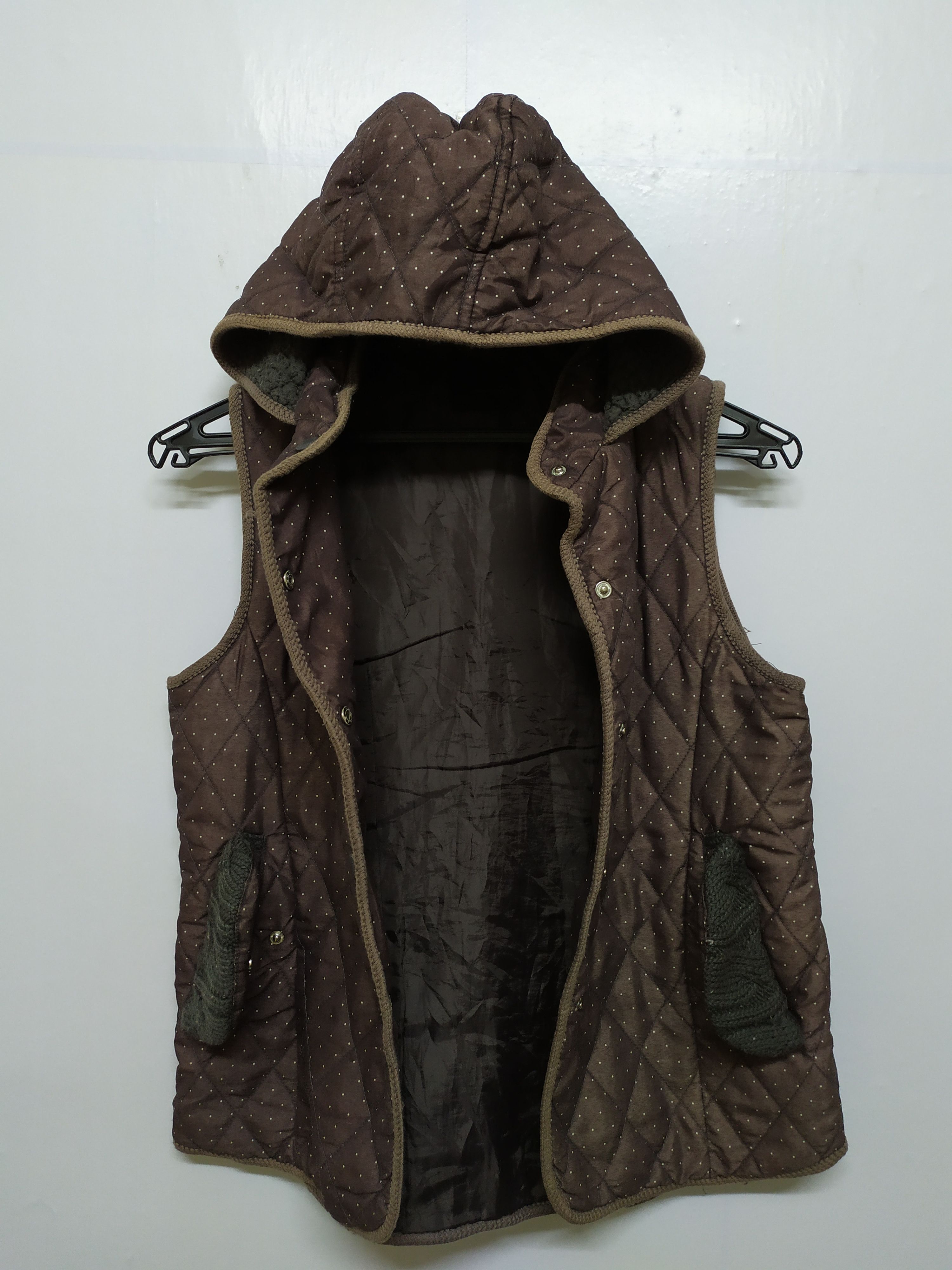 Japanese Brand Peaceful vintage Sleeveless Hooded jackets Size US M / EU 48-50 / 2 - 6 Thumbnail
