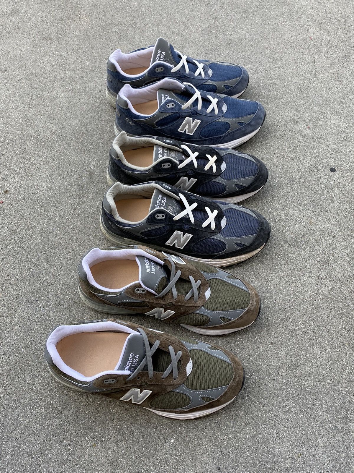 New Balance Rare and discontinued 993 V3 AS IS condition. set of 3 Grailed