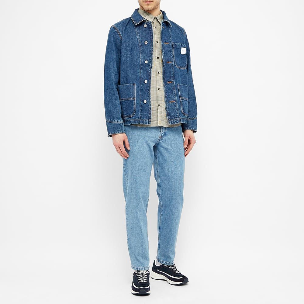 A.P.C×Carhartt WIP VESTE TALK APC x Carhartt Veste Talk Indigo - Novoid Plus