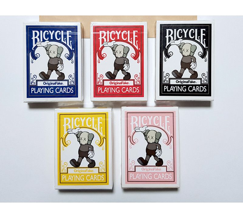 Kaws × Original Fake Kaws BICYCLE Playing Cards decks 5 Full