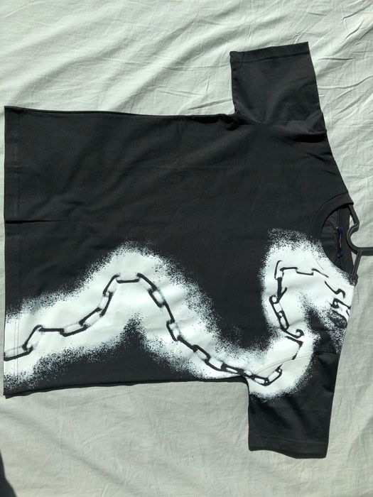 Sell Louis Vuitton x Virgil Abloh 2020 Spray Chain Print T-Shirt