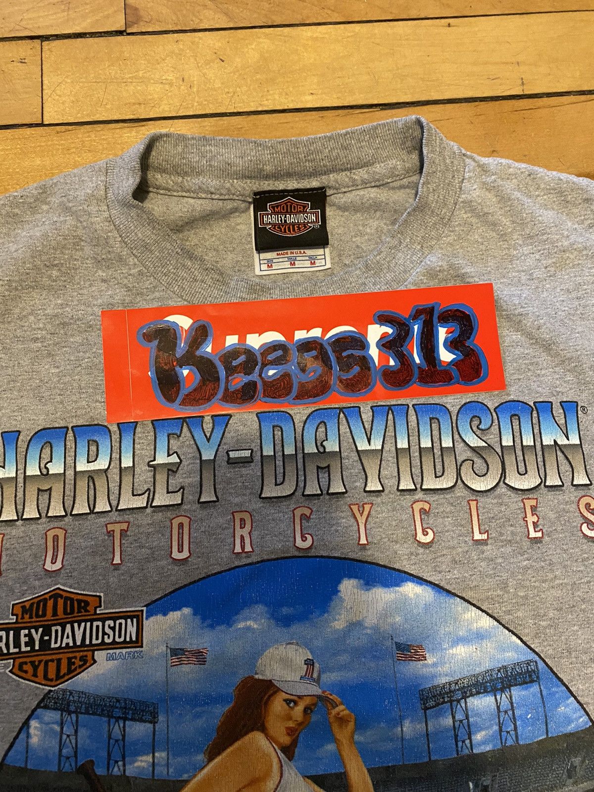 Harley Davidson Vintage Harley Davidson t-shirt Size US M / EU 48-50 / 2 - 3 Thumbnail