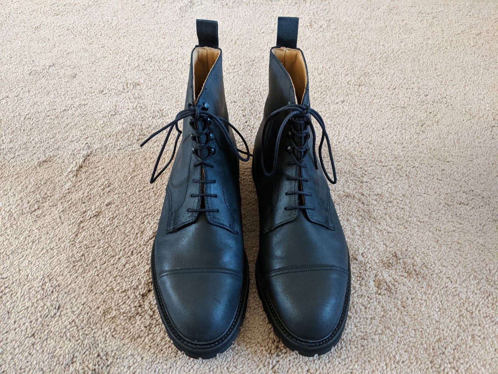 Crockett & Jones Coniston Black Rough-Out Suede | Grailed
