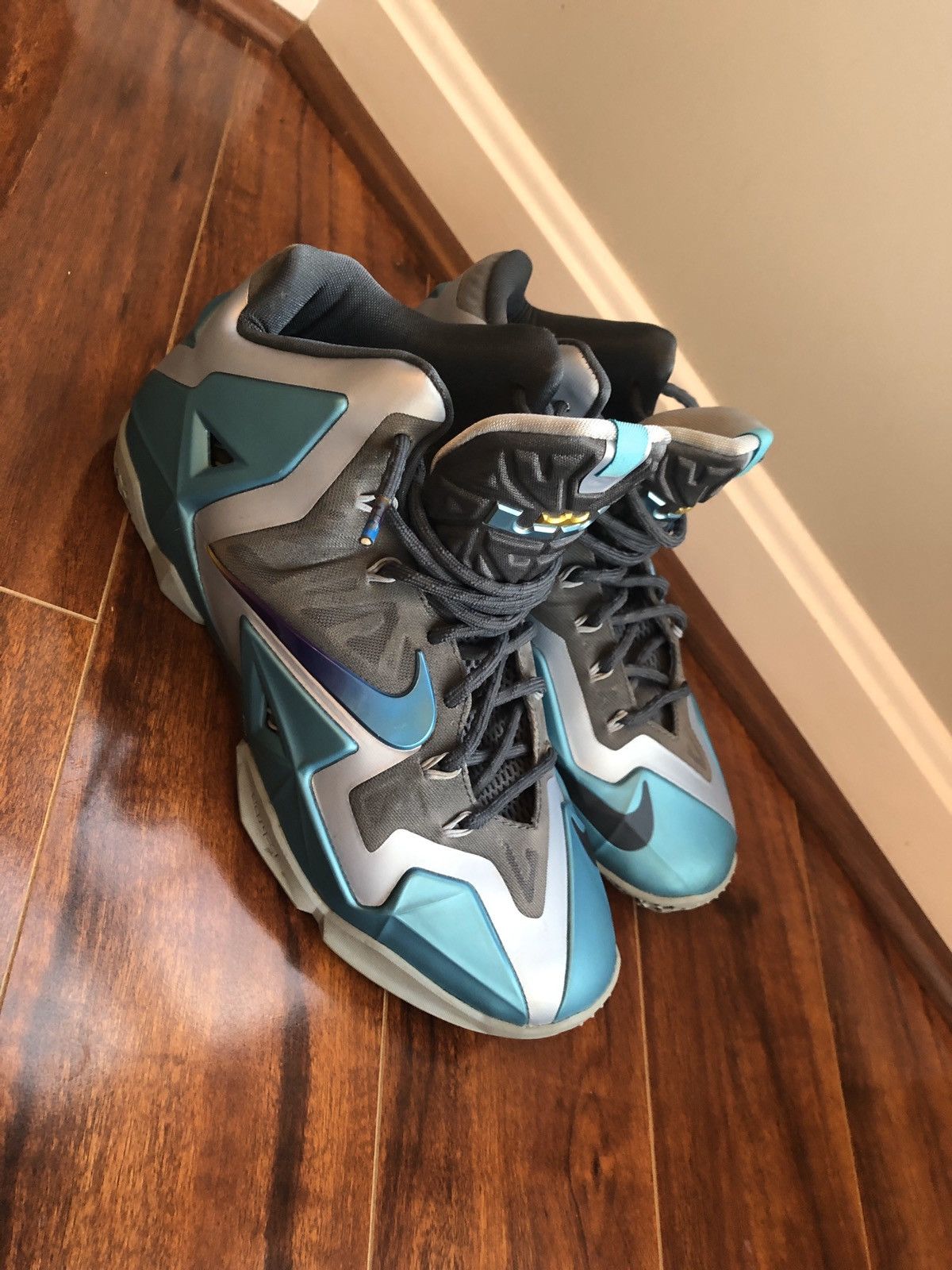 Nike Nike LeBron 12 “Armory Slate” Size US 9 / EU 42 - 1 Thumbnail