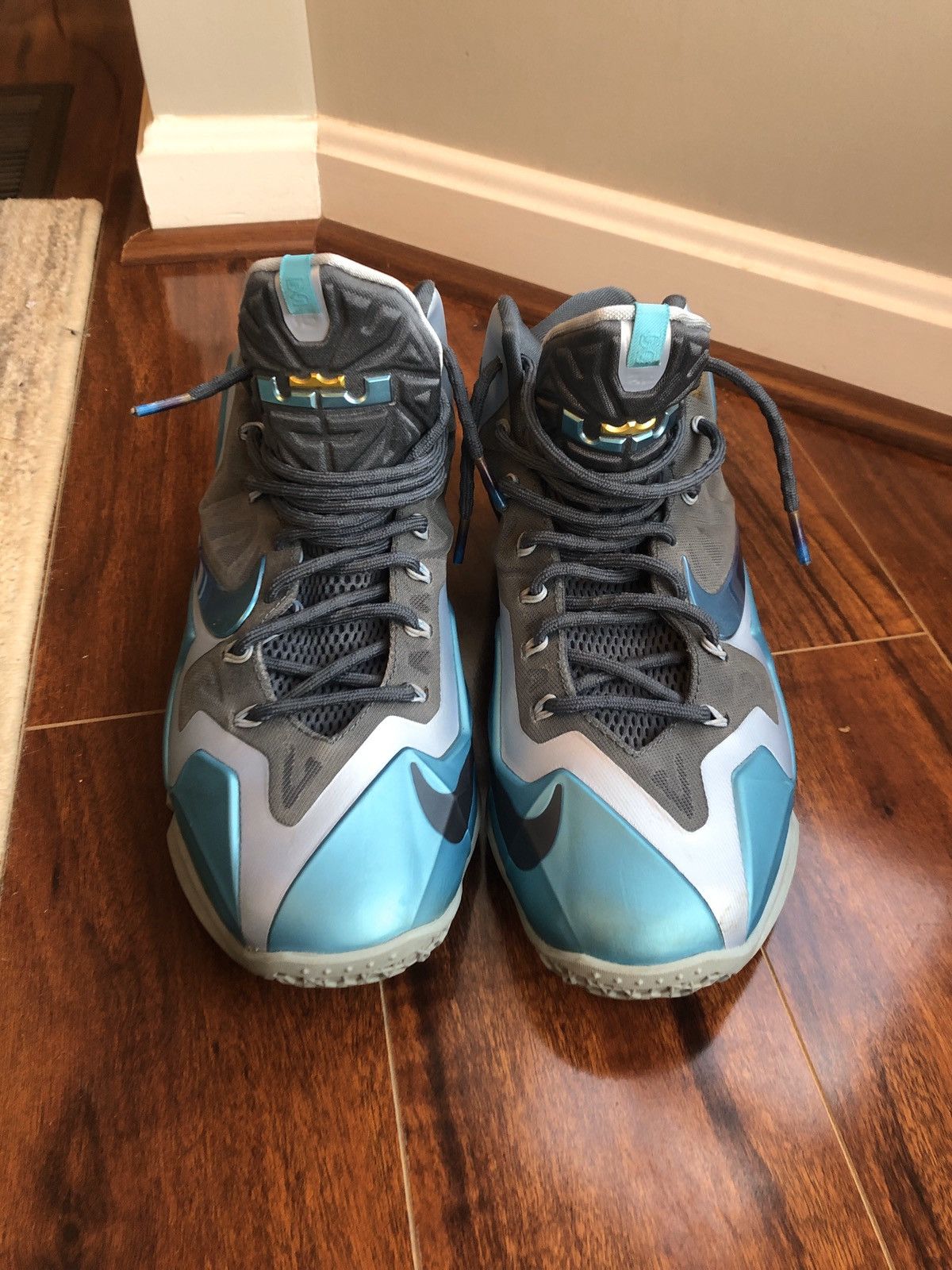 Nike Nike LeBron 12 “Armory Slate” Size US 9 / EU 42 - 2 Thumbnail