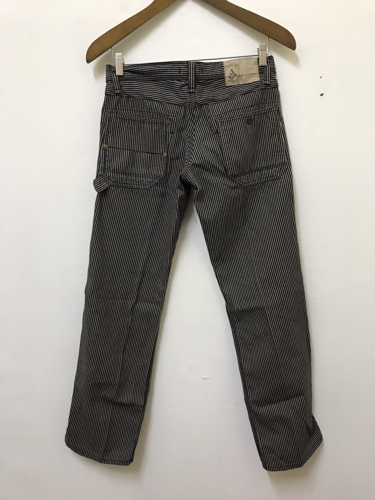 Japanese Brand JAPAN BRAND VERTICAL STRIPE HICKORY PANTS BY MADE IN NIPPON Size US 31 - 2 Thumbnail