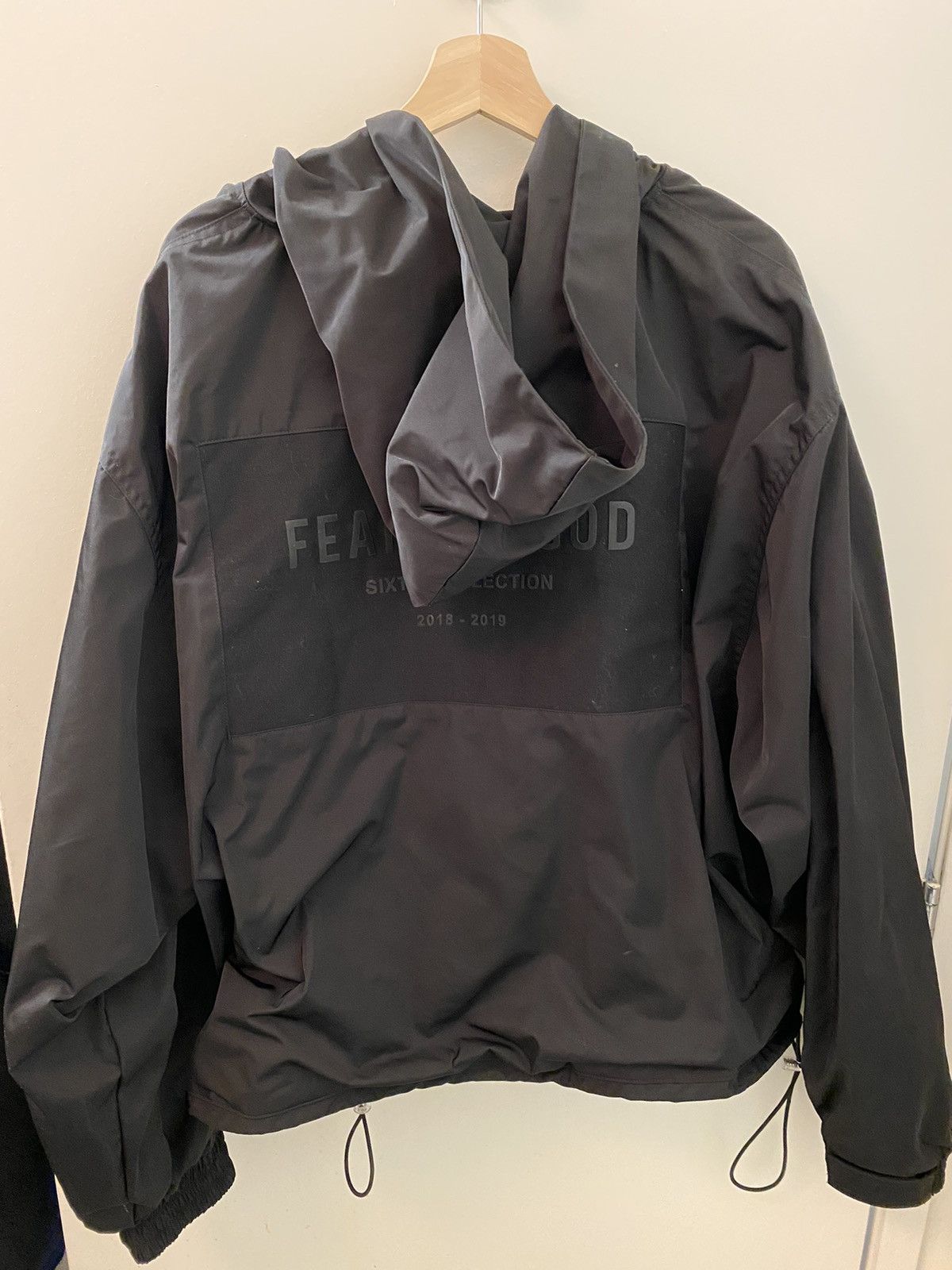 Fear of God Fear Of God Sixth Collection Logo-Back Windbreaker 