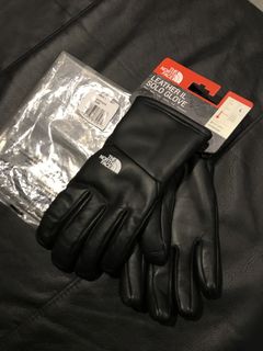 Supreme The North Face Leather Gloves | Grailed