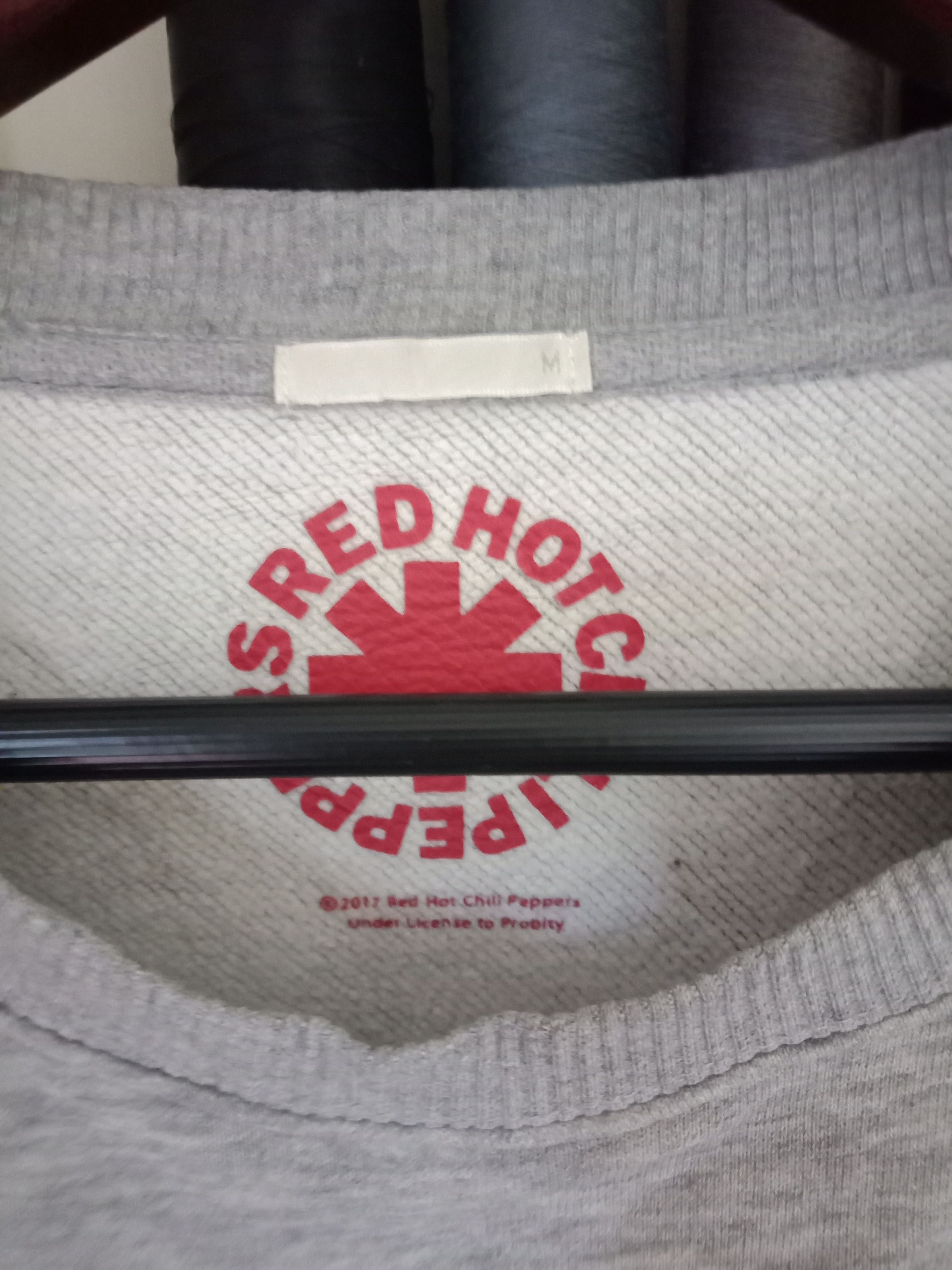 Band Tees Red Hot Chili Peppers 2012 Probity Grey Sweatshirt Size US M / EU 48-50 / 2 - 3 Thumbnail