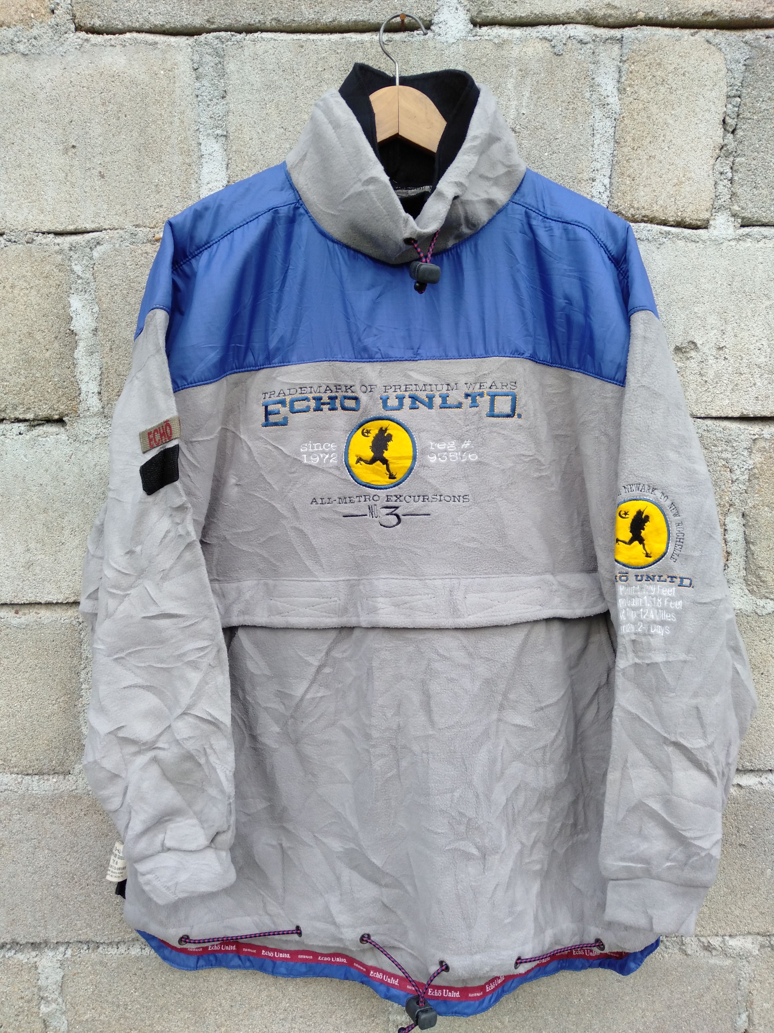 Ecko Unltd. ECHO UNLTD Trail Tested Fleece Anorak Oversized Unlimited Size US M / EU 48-50 / 2 - 1 Thumbnail