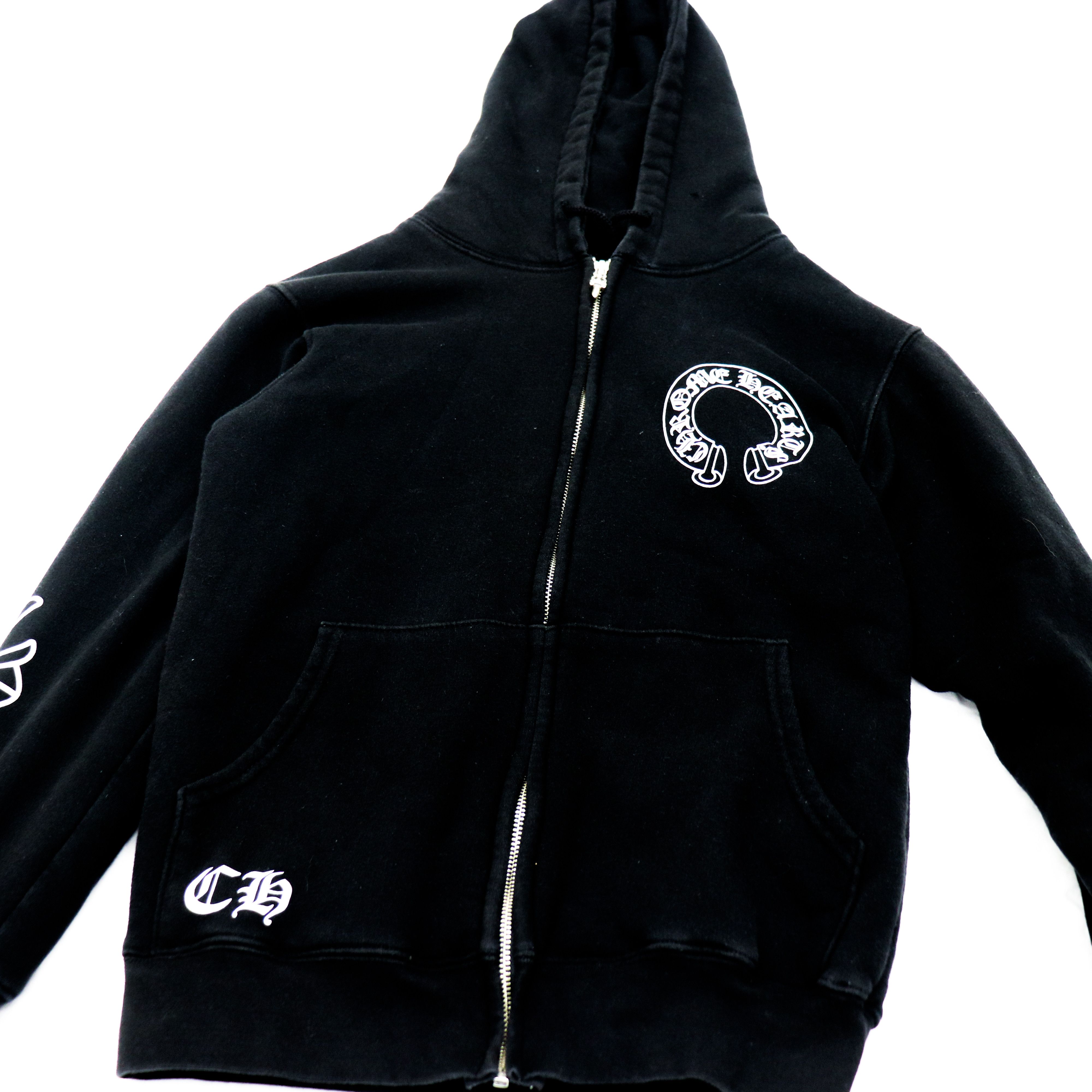 Chrome Hearts Chrome hearts zip up hoodie Grailed