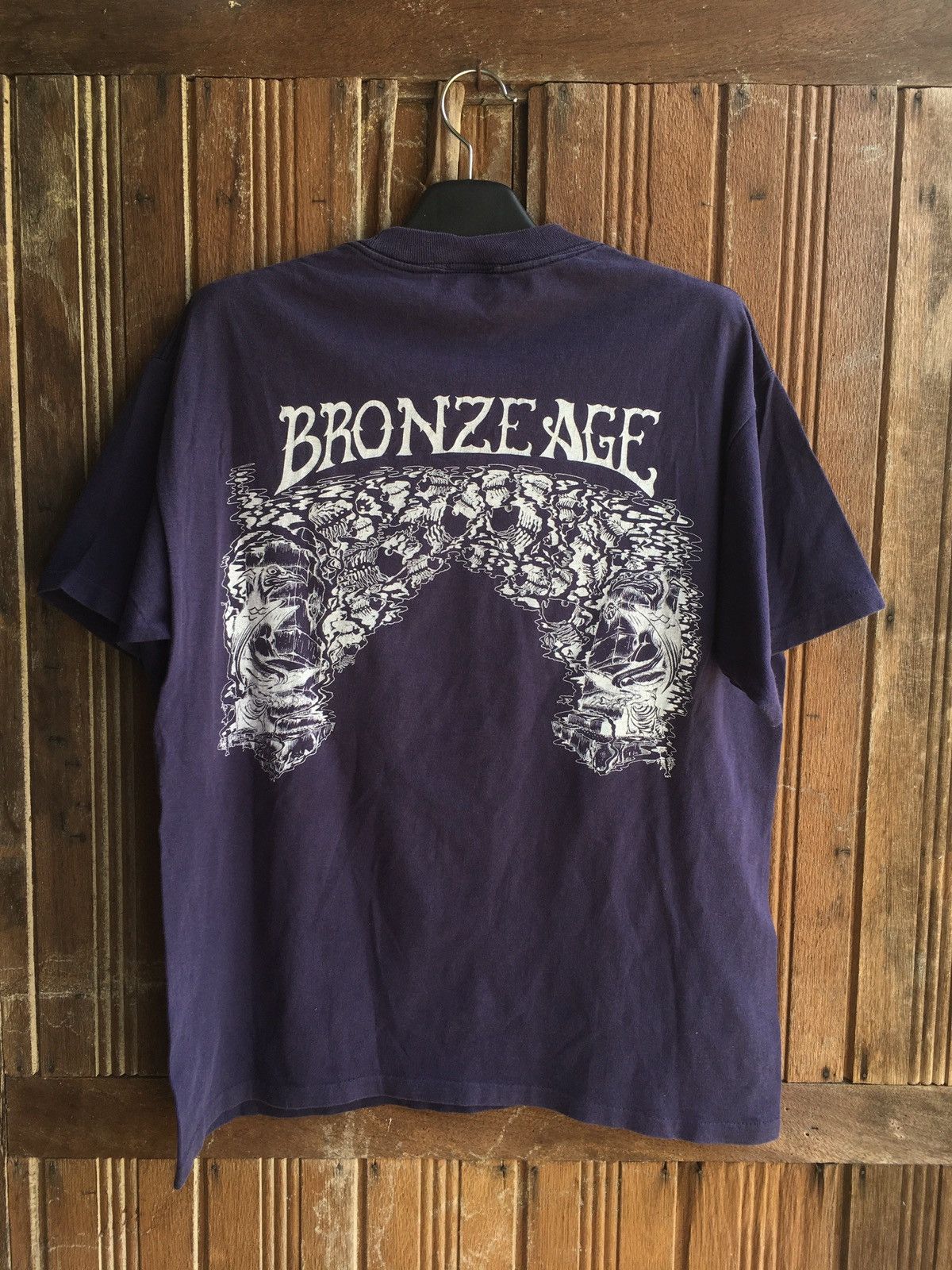 Powell Peralta × Santa Cruz Skateboards × Thrasher Power of rare vintage BRONZE AGE over print powell peralta Size US L / EU 52-54 / 3 - 3 Thumbnail