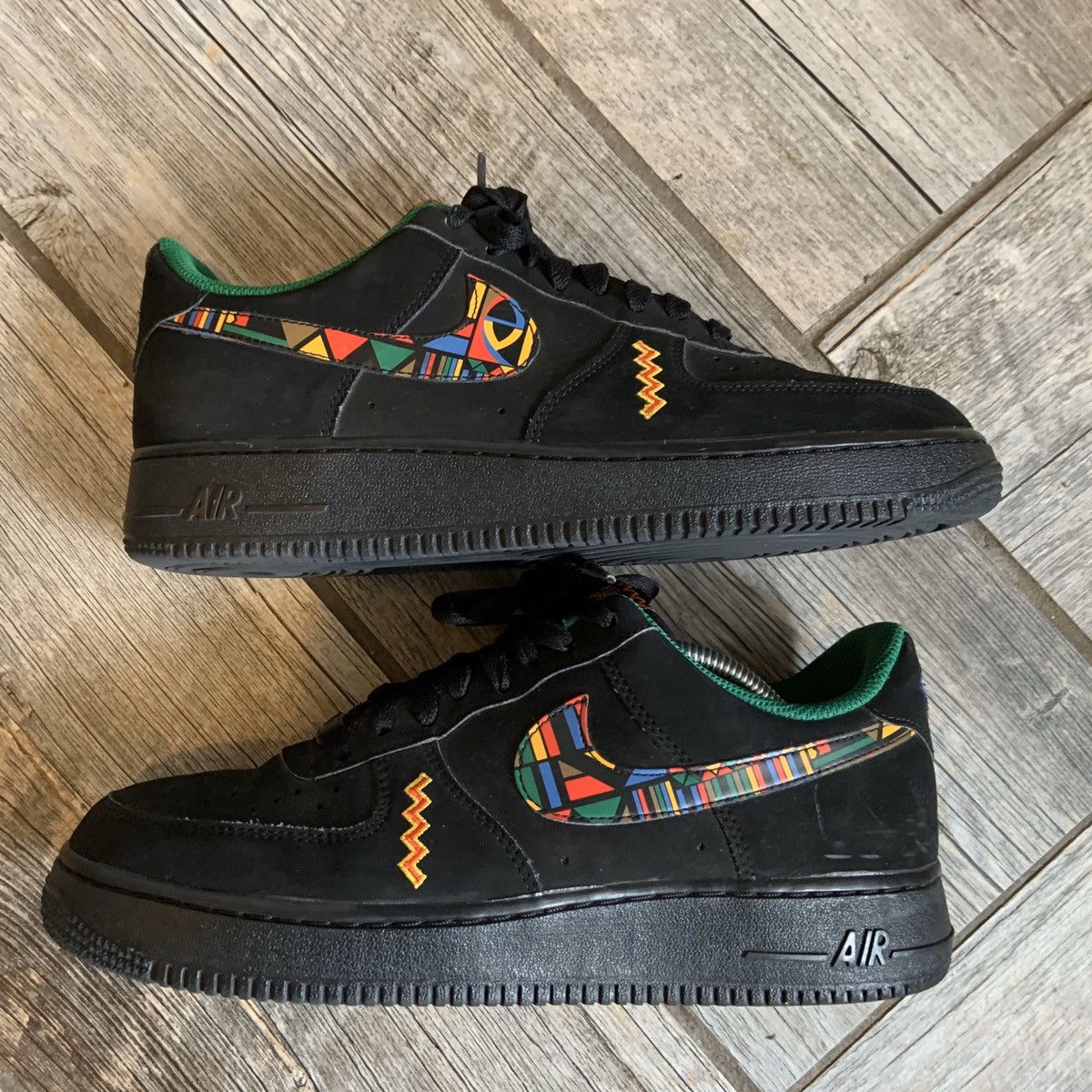 Nike Air Force 1 Peace Urban Jungle Gym | Grailed