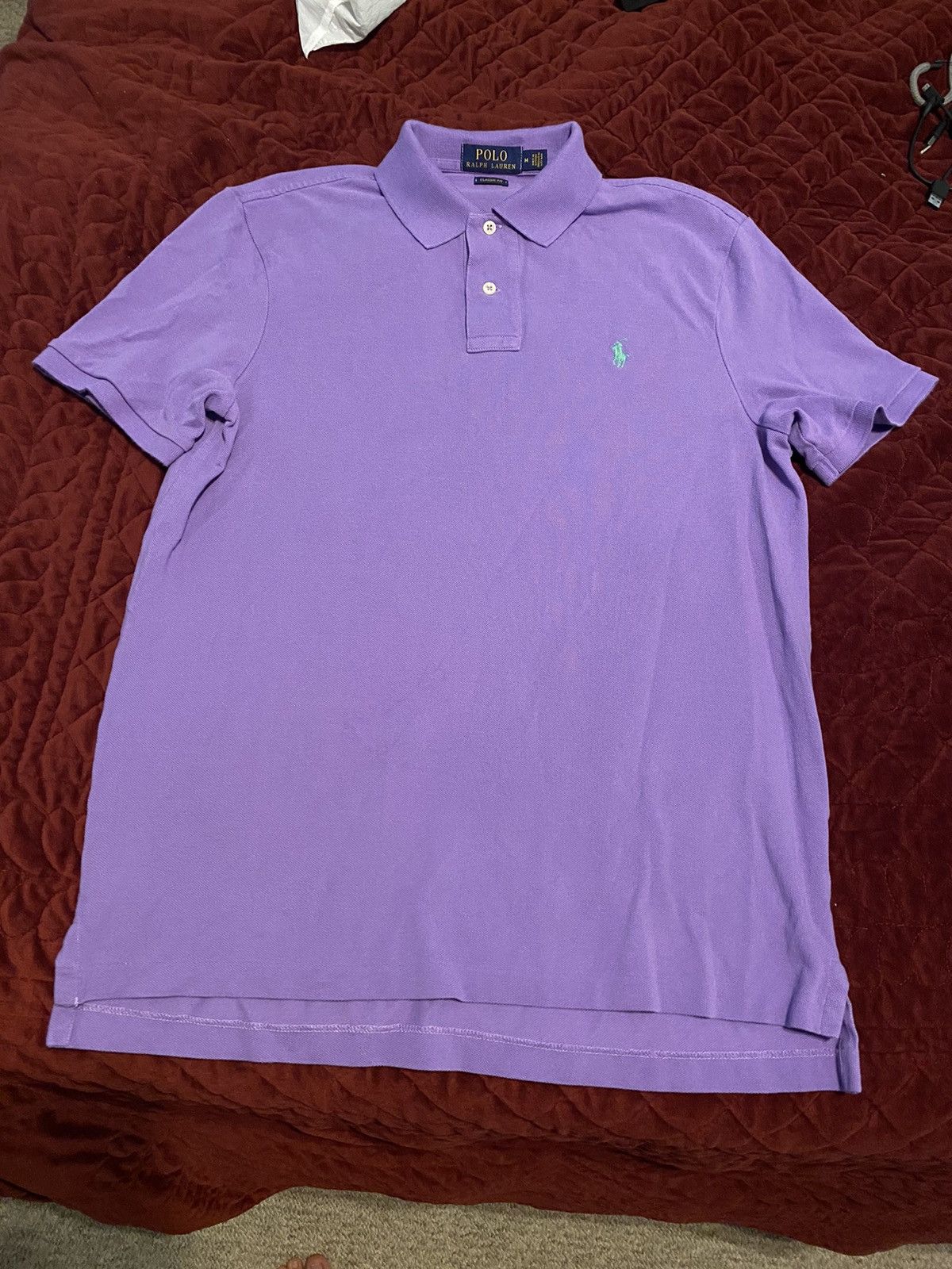 Men Polo Ralph Lauren Mesh Polo Shirt Size S M L XL XXL - CLASSIC