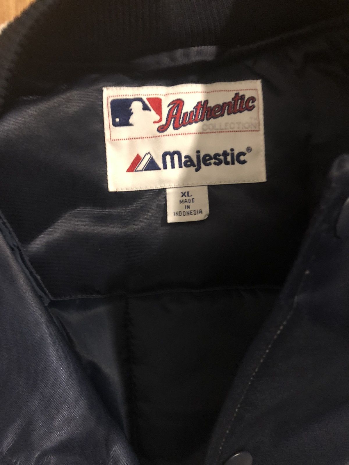 Majestic Vintage New York Yankees MLB Button Up Jacket Size US XL / EU 56 / 4 - 2 Preview