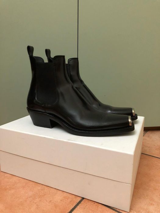 Raf Simons CK205 Metal toe boots Grailed