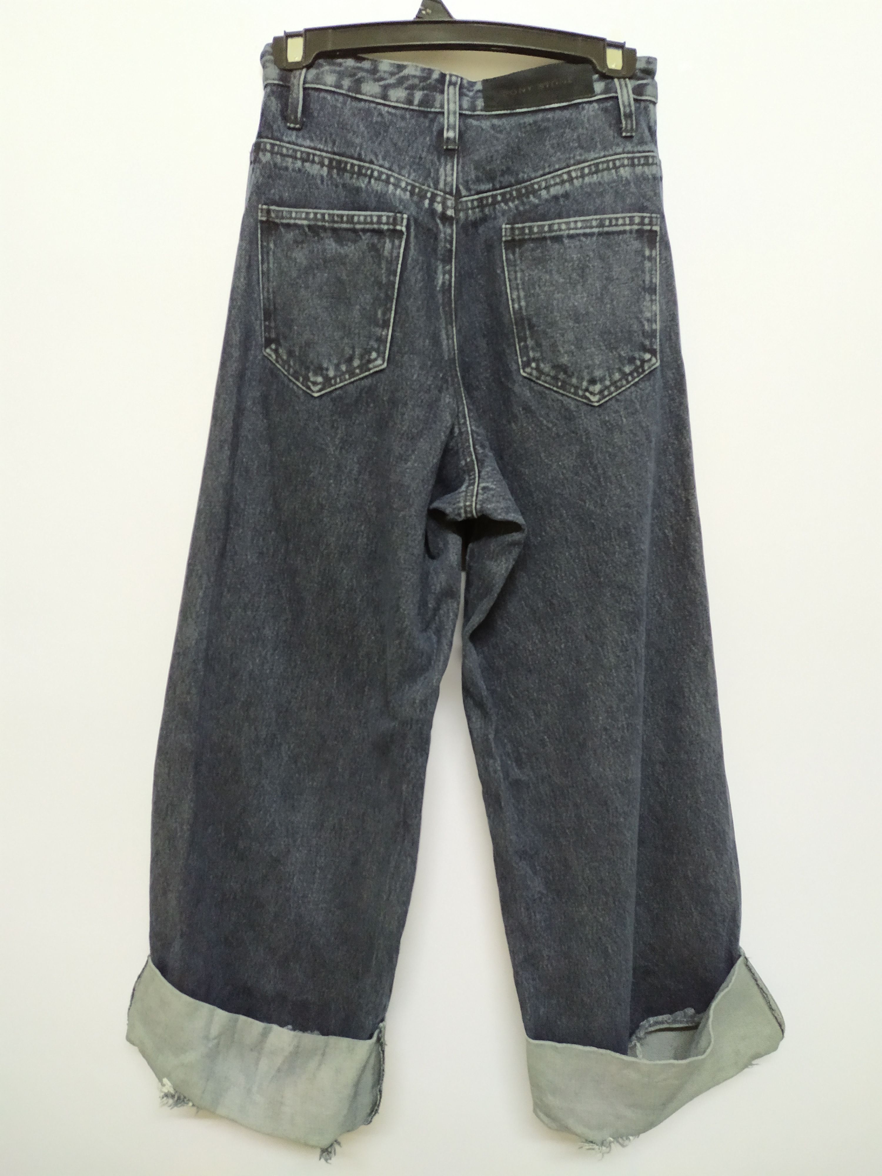 Japanese Brand JAPANESE BRAND BLACK BAGGY DISTRESSED JEANS PANTS Size US 26 / EU 42 - 6 Thumbnail