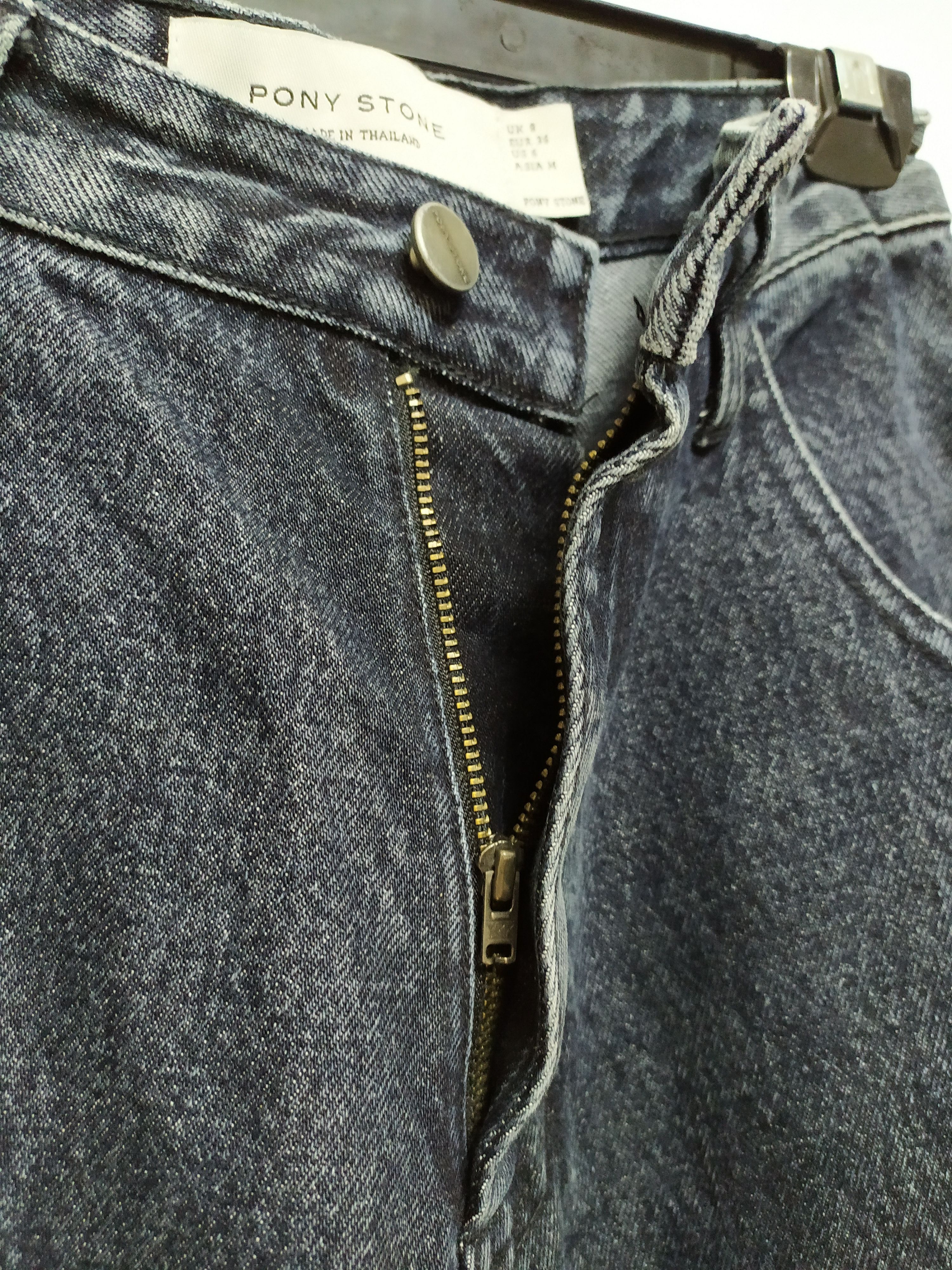 Japanese Brand JAPANESE BRAND BLACK BAGGY DISTRESSED JEANS PANTS Size US 26 / EU 42 - 4 Thumbnail