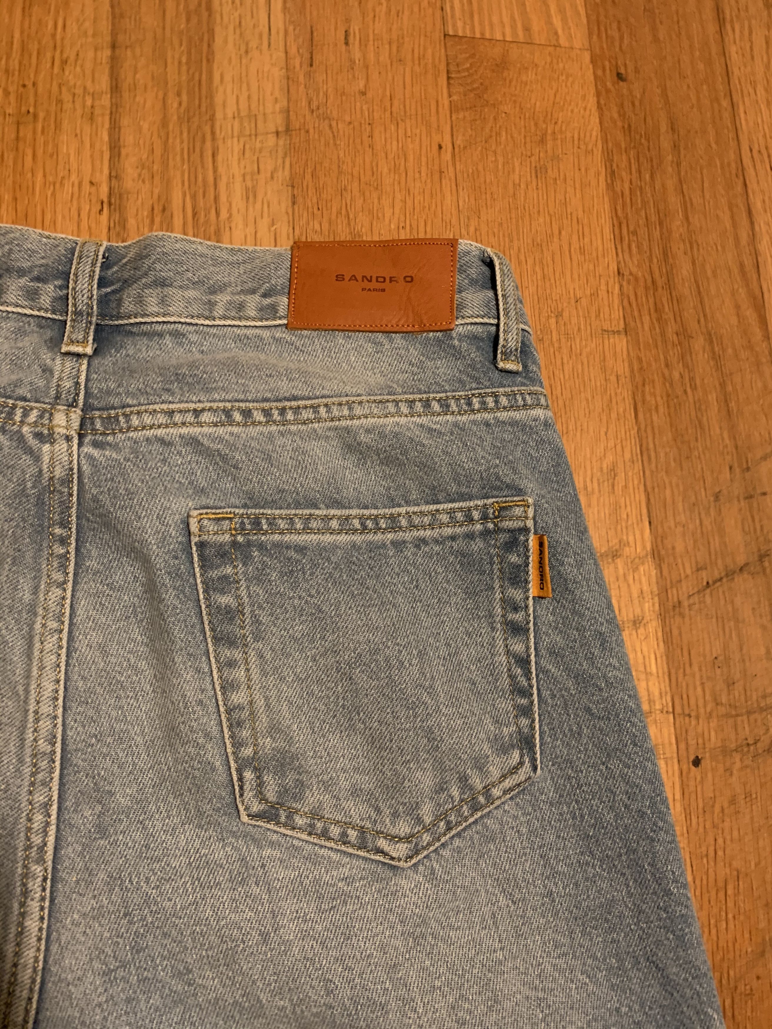 Sandro Sandro Washed Slim Jean Size US 30 / EU 46 - 3 Thumbnail