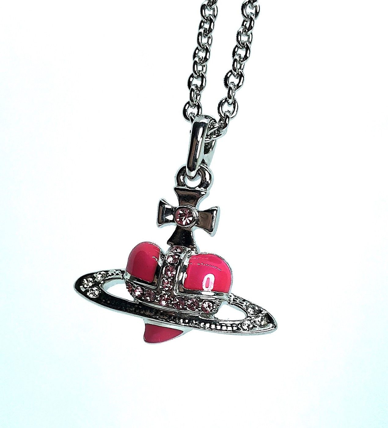 Vivienne Westwood Vivienne Westwood pink heart necklace