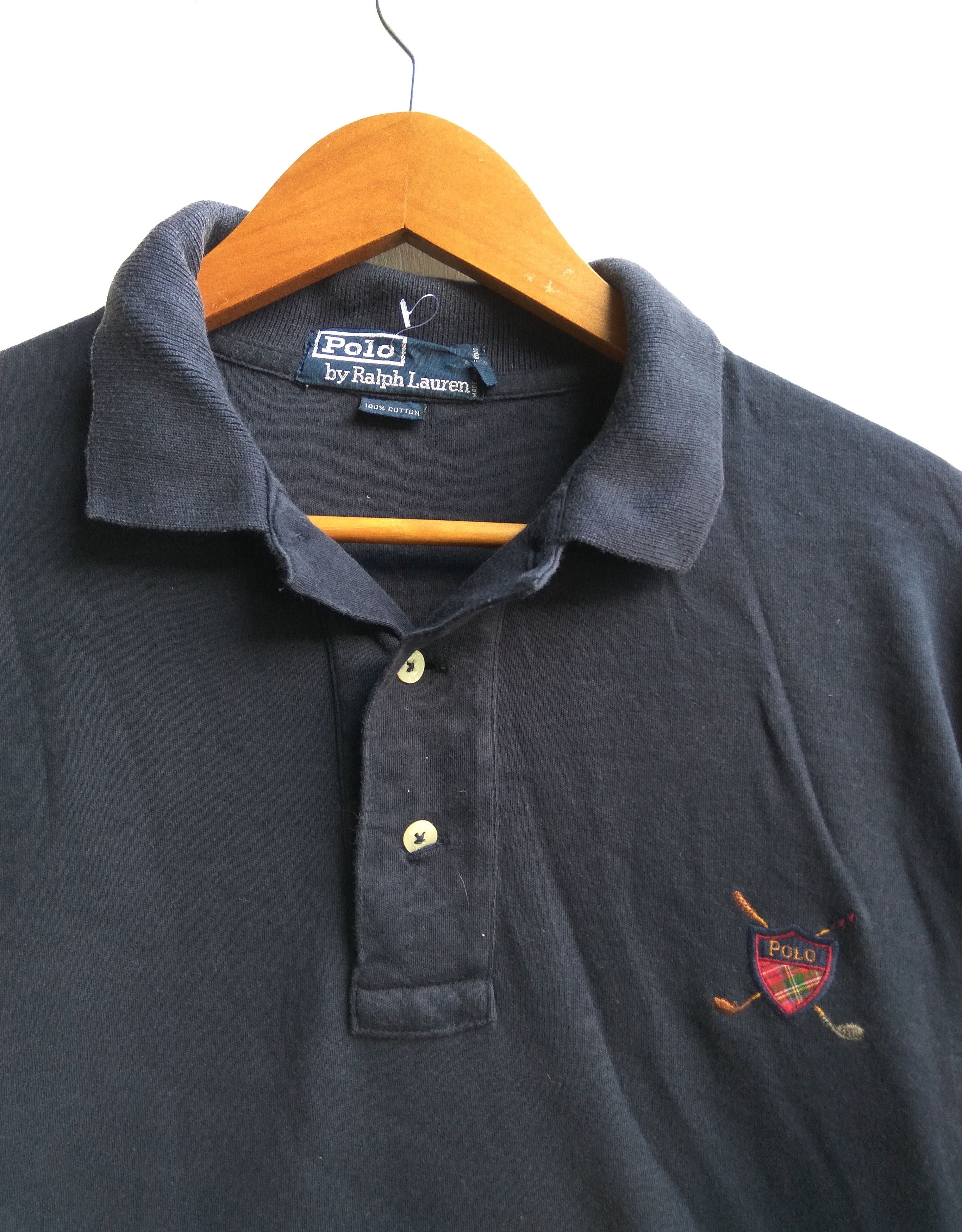 Polo Ralph Lauren 🔥 Vintage Polo Ralph Lauren polo t shirt Size US L / EU 52-54 / 3 - 2 Thumbnail