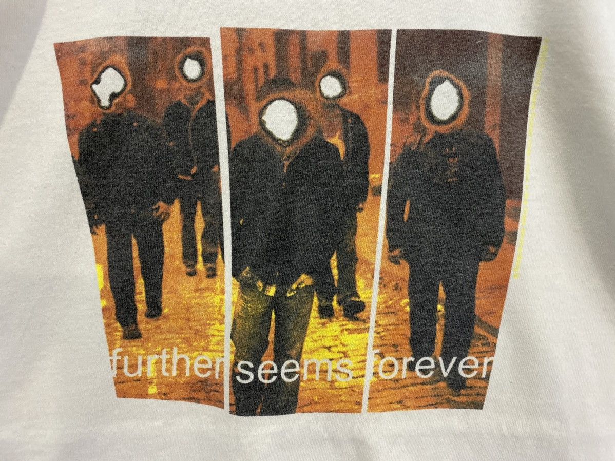 Band Tees vintage 90s further seems forever album emo indie t-shirts Size US L / EU 52-54 / 3 - 3 Thumbnail