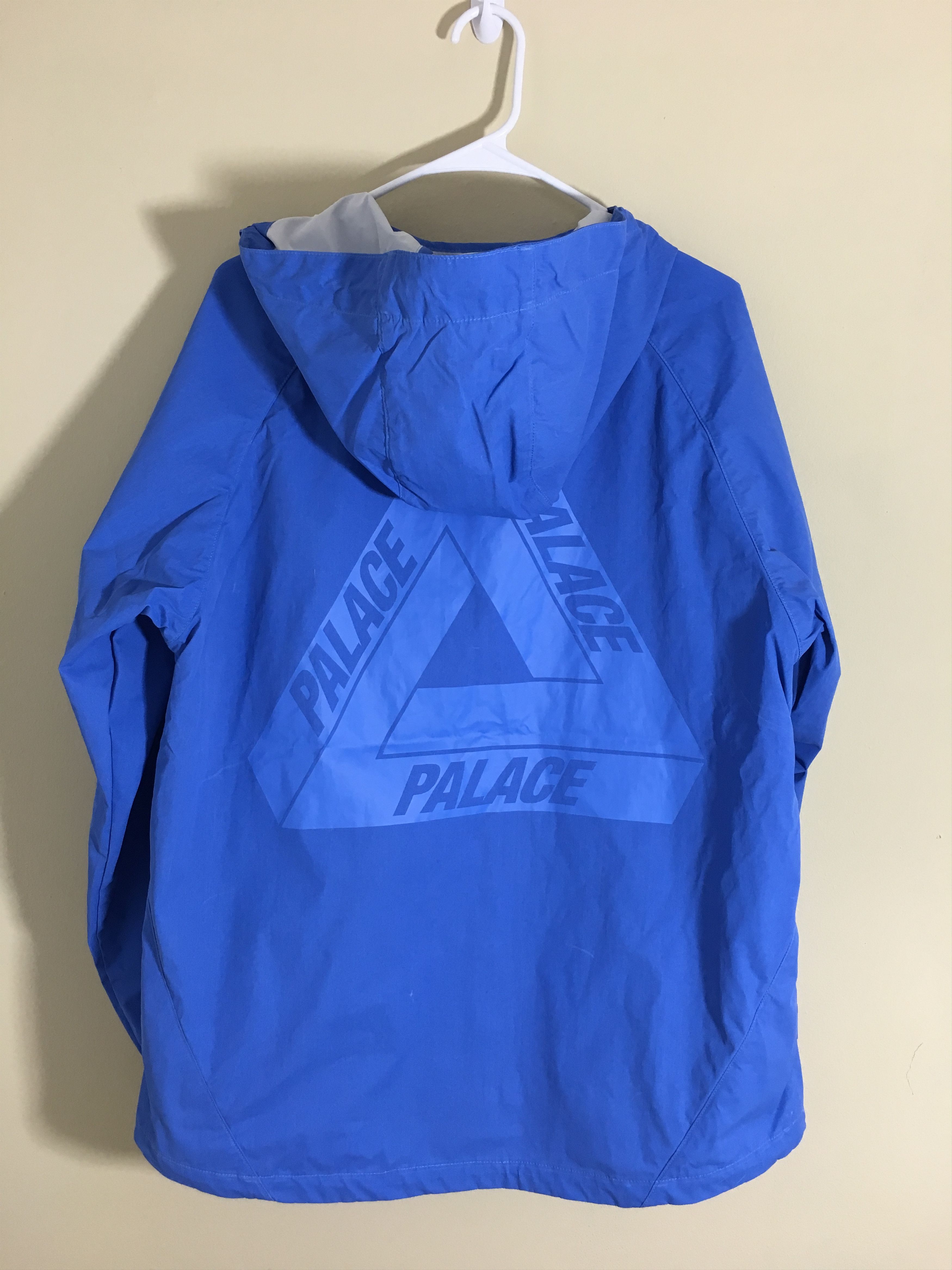 Palace palace skateboards jacket heat reacto hyper reactive blue