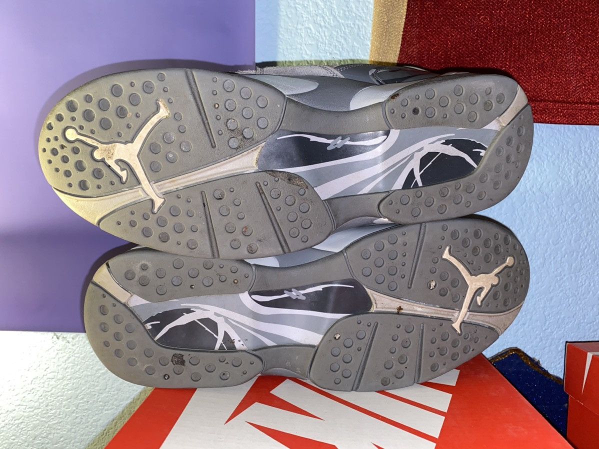 Jordan Brand Air Jordan 8 Retro Cool Grey 2017 Size US 10 / EU 43 - 4 Thumbnail