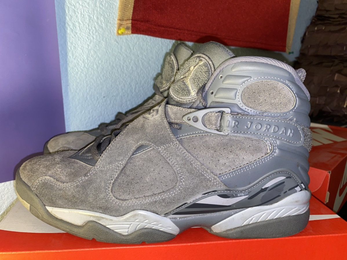 Jordan Brand Air Jordan 8 Retro Cool Grey 2017 Size US 10 / EU 43 - 1 Thumbnail