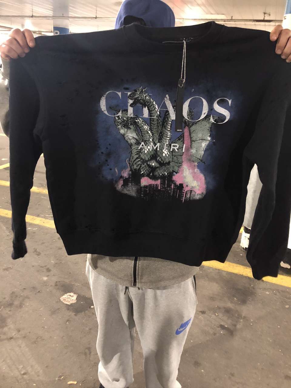 Amiri best sale chaos crewneck