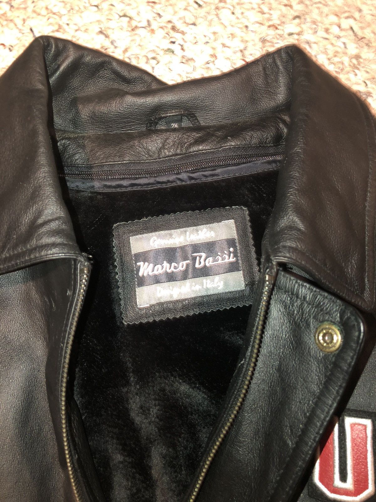 Vtg Marco Baiii USA Leather Jacket Made In outlet The USA