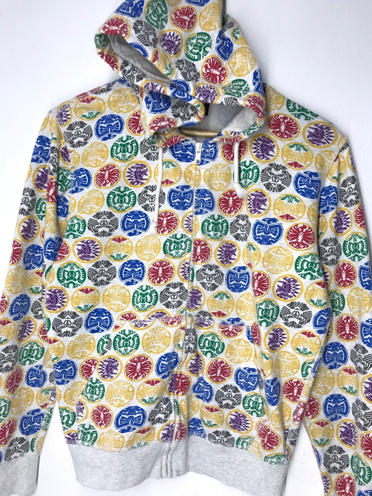Anime × Designer Gundam By Bandai Zipper Hoodie Size US M / EU 48-50 / 2 - 2 Thumbnail