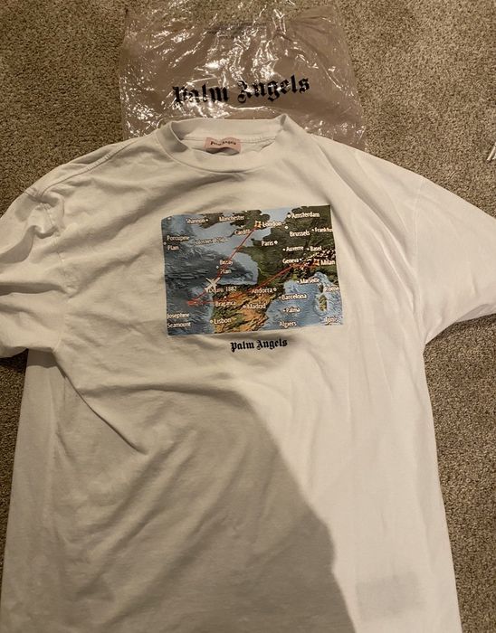Palm Angels Palm Angels Lost Flight Tee XL Grailed