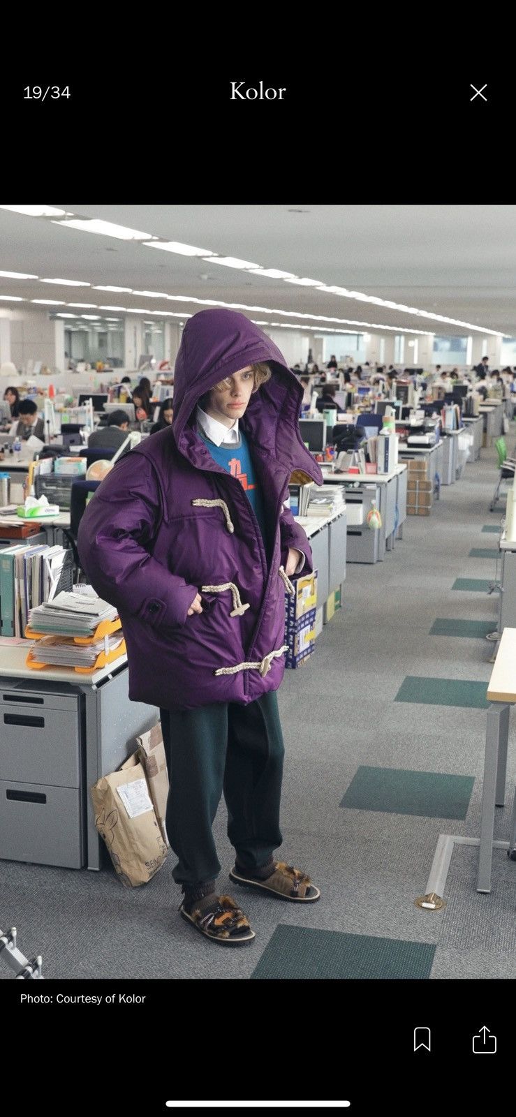 Padded duffle coat hot sale